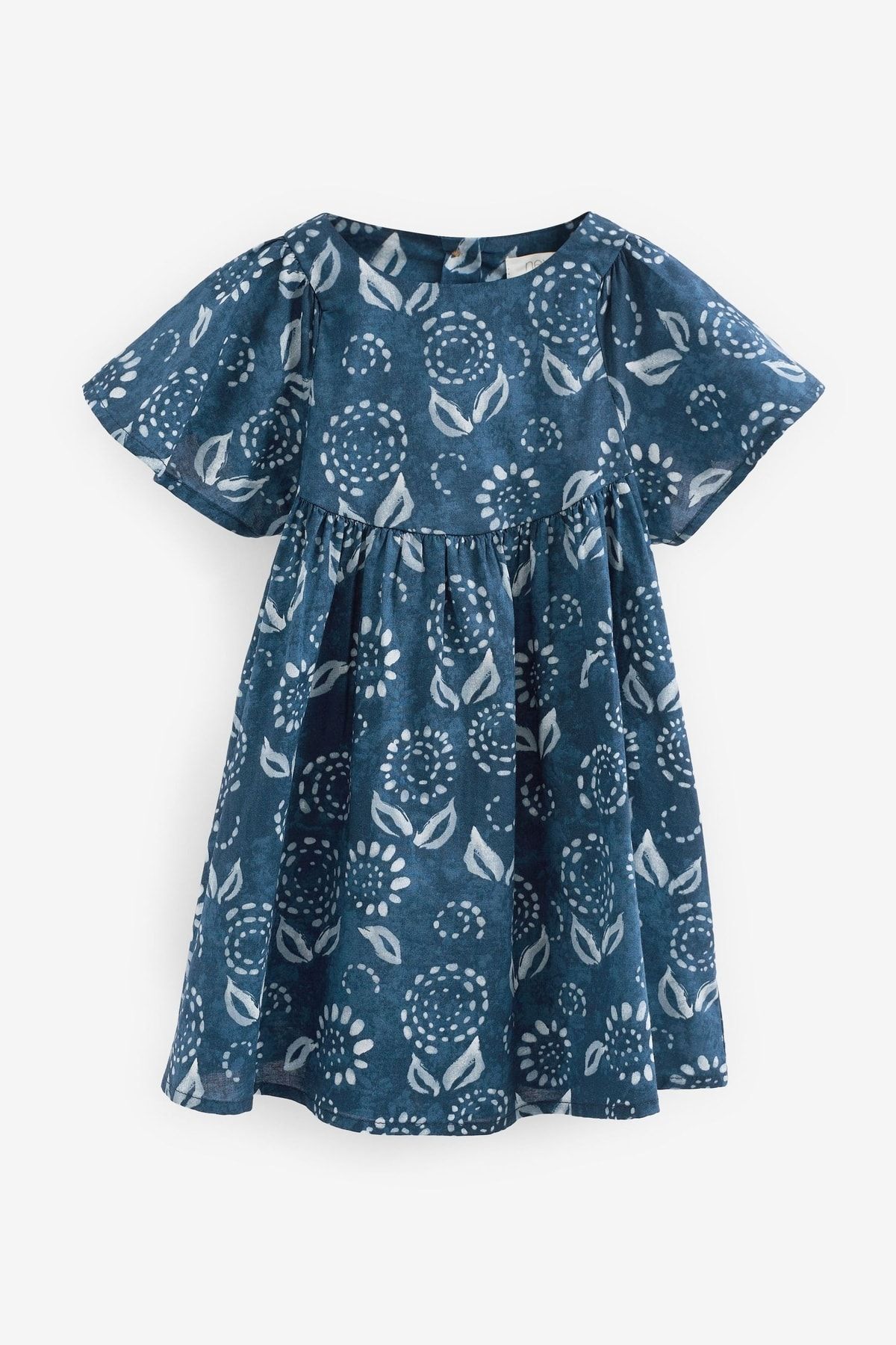 Next Baby لباس 100% نخی با طرح آبی سرمه ای