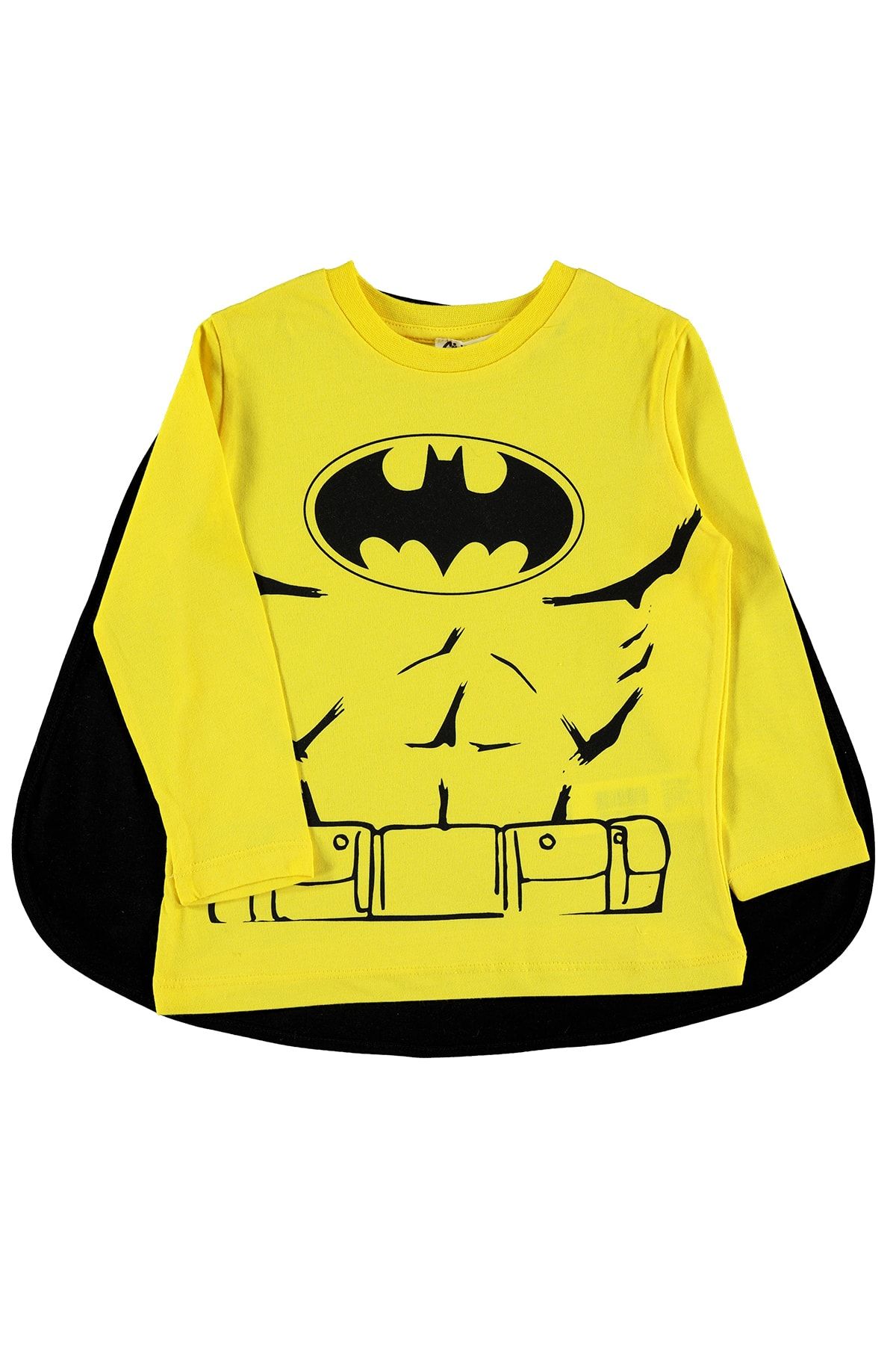 Batman Erkek Çocuk Sweatshirt 2-5 Yaş Sarı 19C660604K21