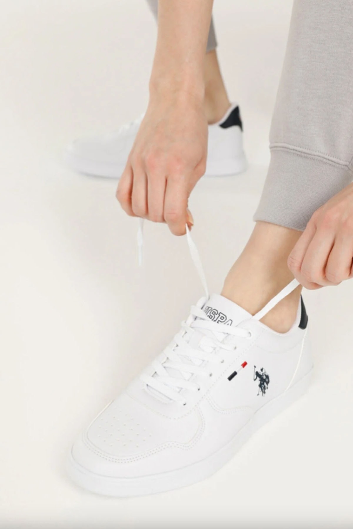 کفش U.S. Polo Assn. یو اس پولو مردانه Polo Assn U.S. Thu Sneaker Walking اورجینال - تصویر 3