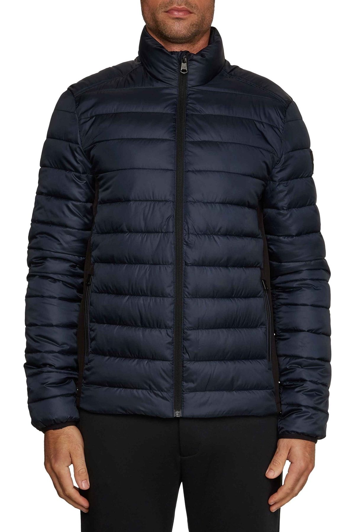 Calvin Klein Winter Jacket - Navy blue - Puffer - Trendyol