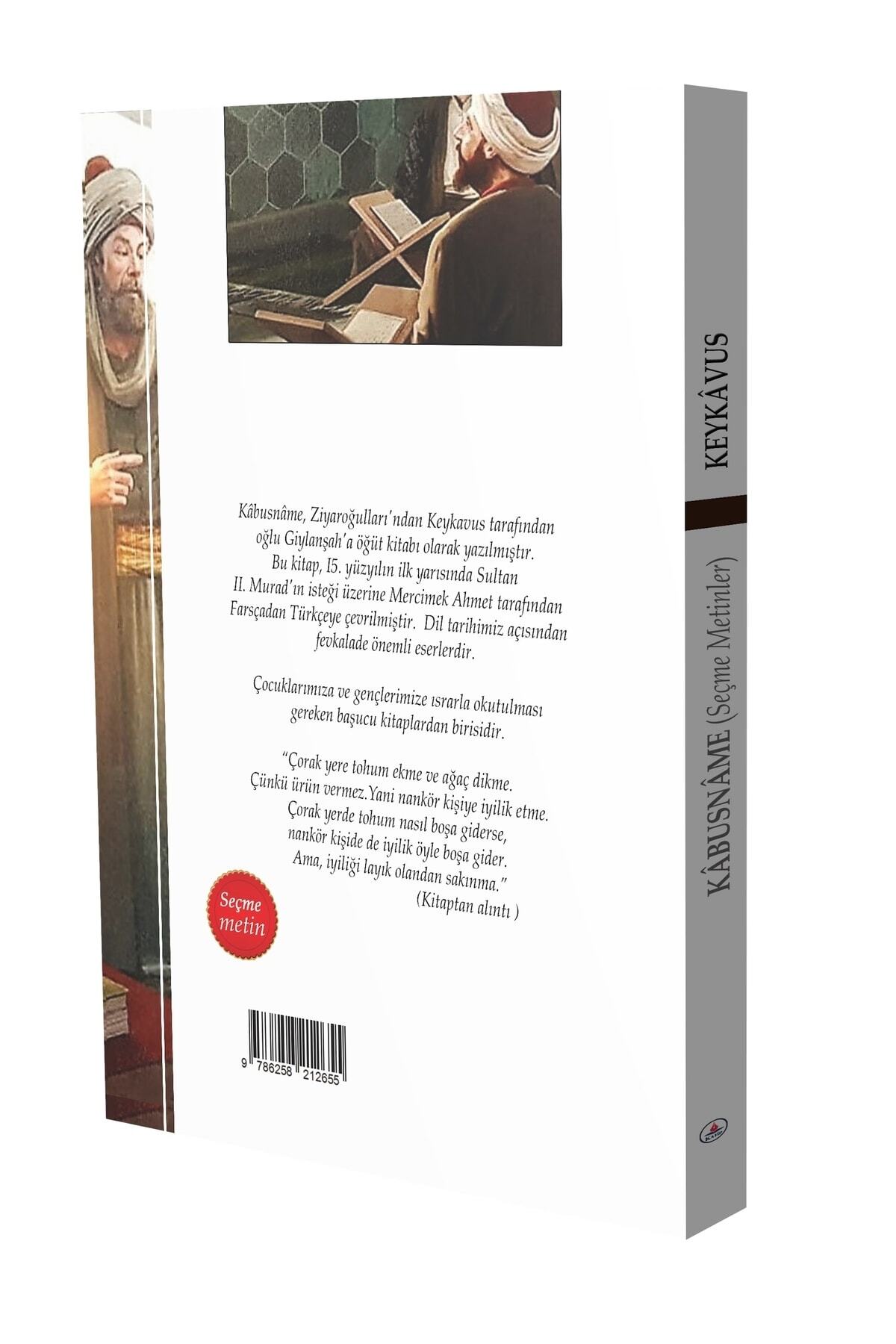 Kabusname (seçme Metin) / Keykavus / / 9786258212655 2