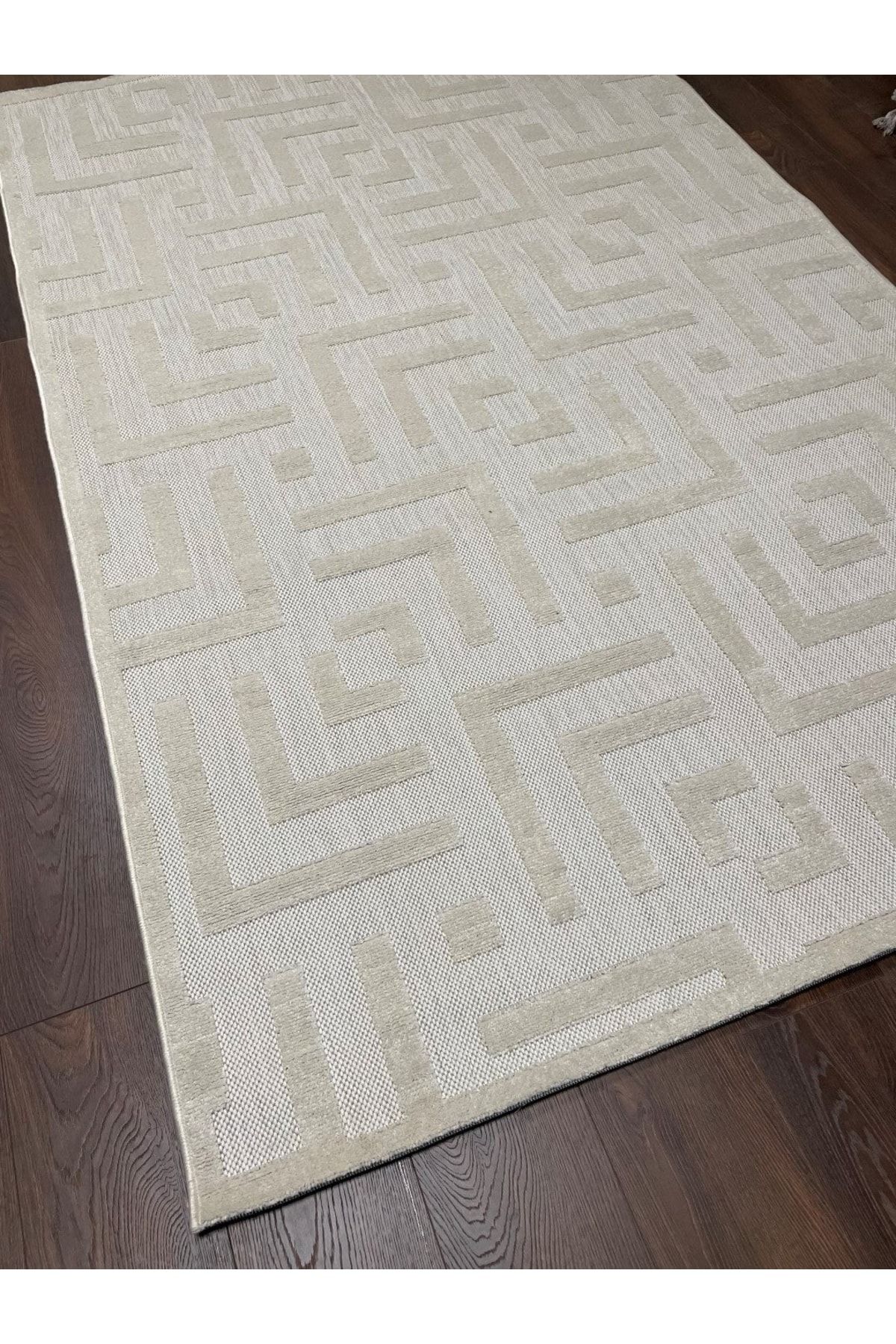 Rugs Modern Halı Grace Iskandinav Desen High Low Örgü Desen Halı Kilim