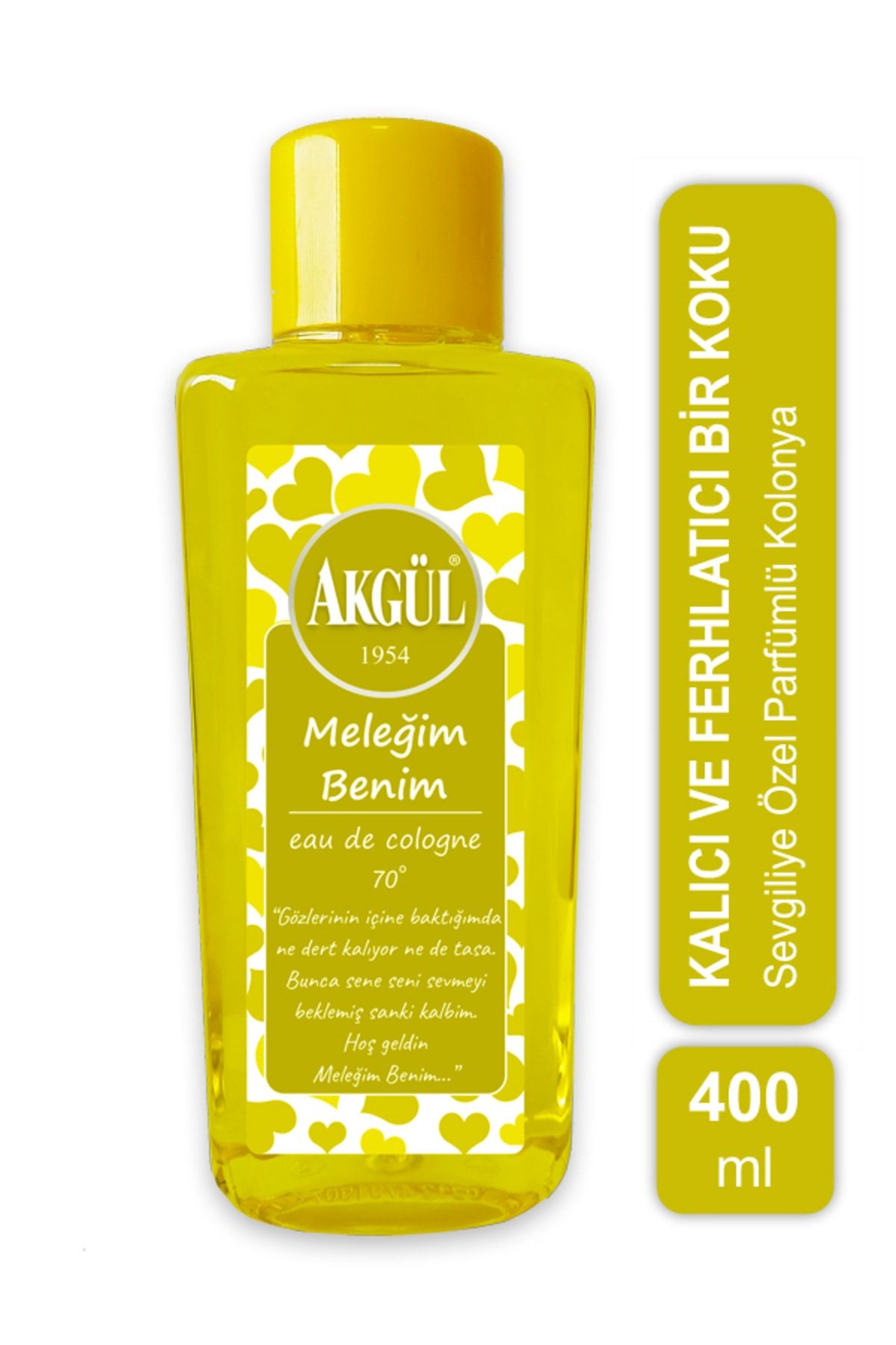 ادکلن عطری من آنجل 400 میلی لیتر (بطری حیوان خانگی) Akgül