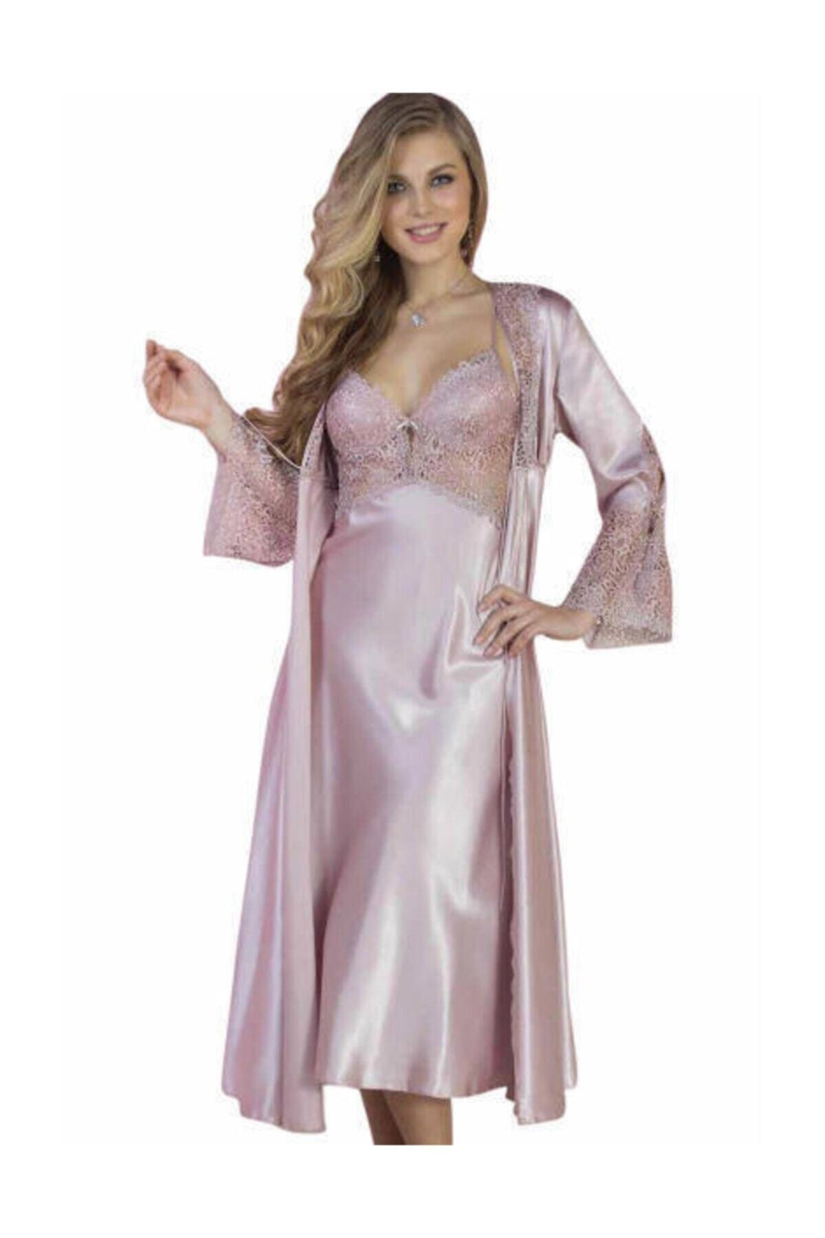 Pierre Cardin Kadın Saten Gelin Çeyiz Seti 6 Parça 6620