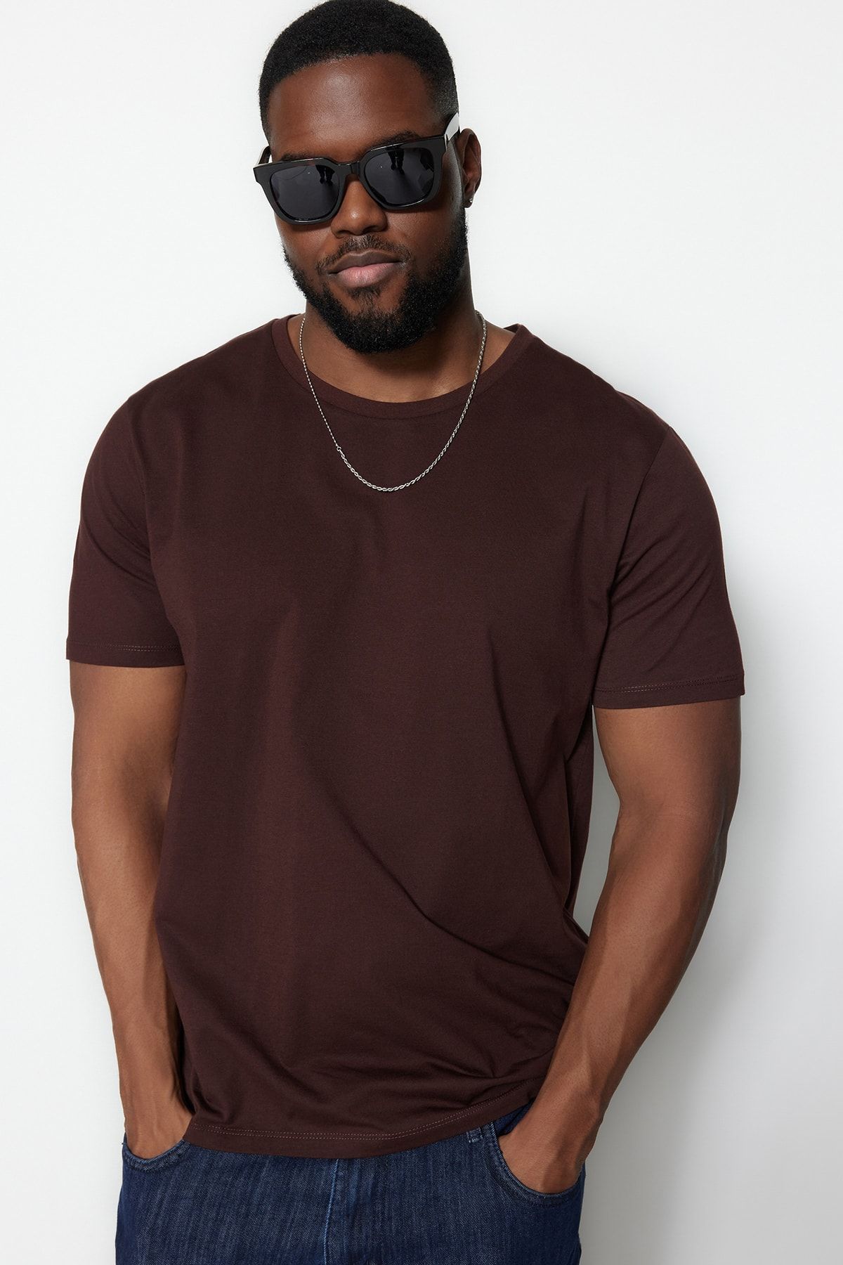 Dark brown 2025 t shirt