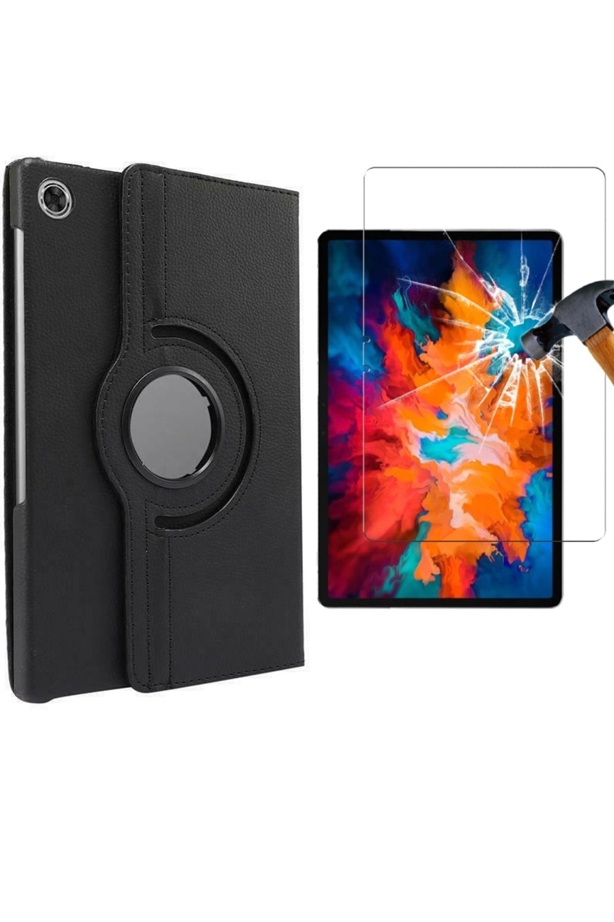 Lenovo Tab M10 Plus Tb125fu 10.61 (3rd generation ) Zaaj0353tr Case + Screen Protector