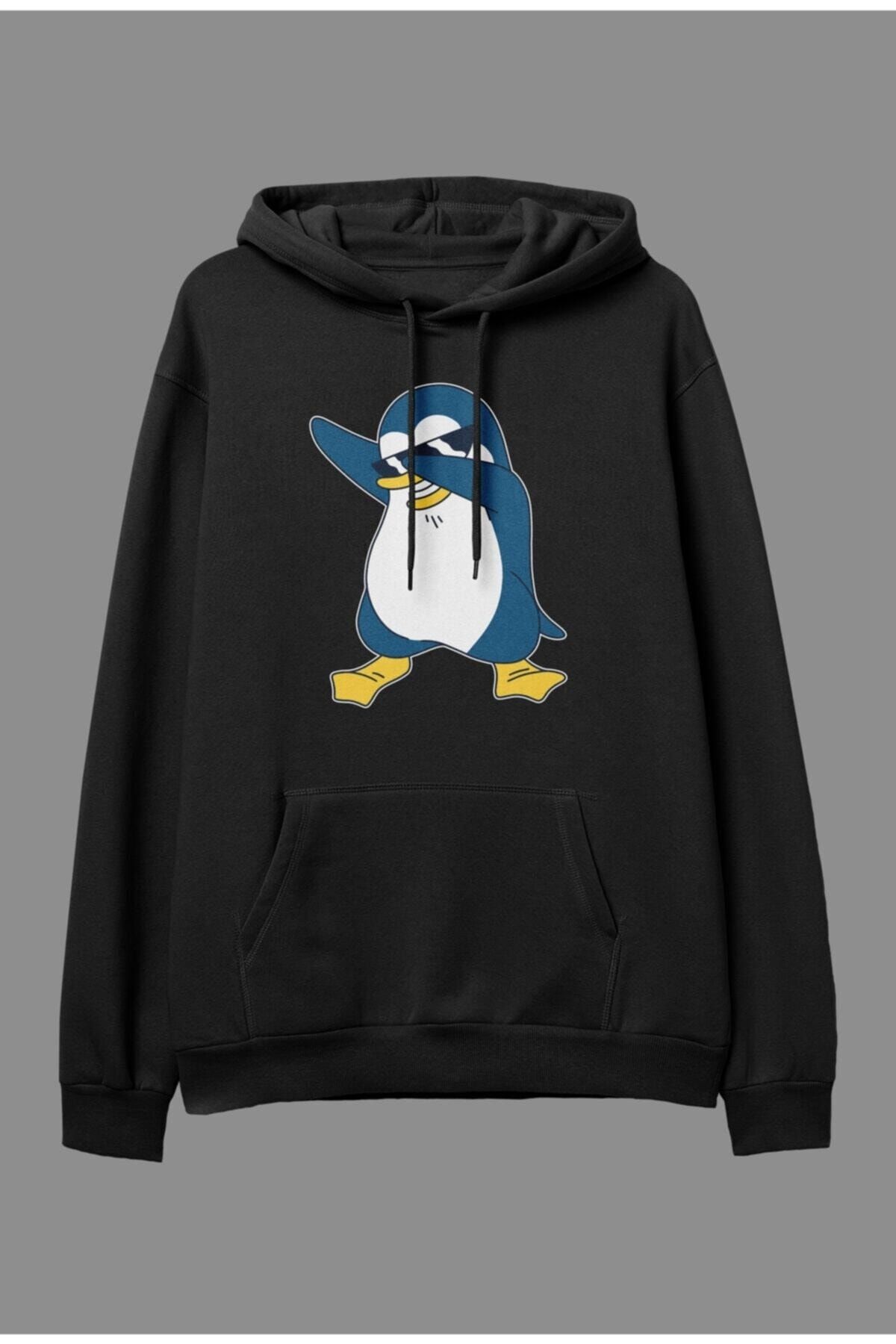 Penguin hooded sweatshirt clearance