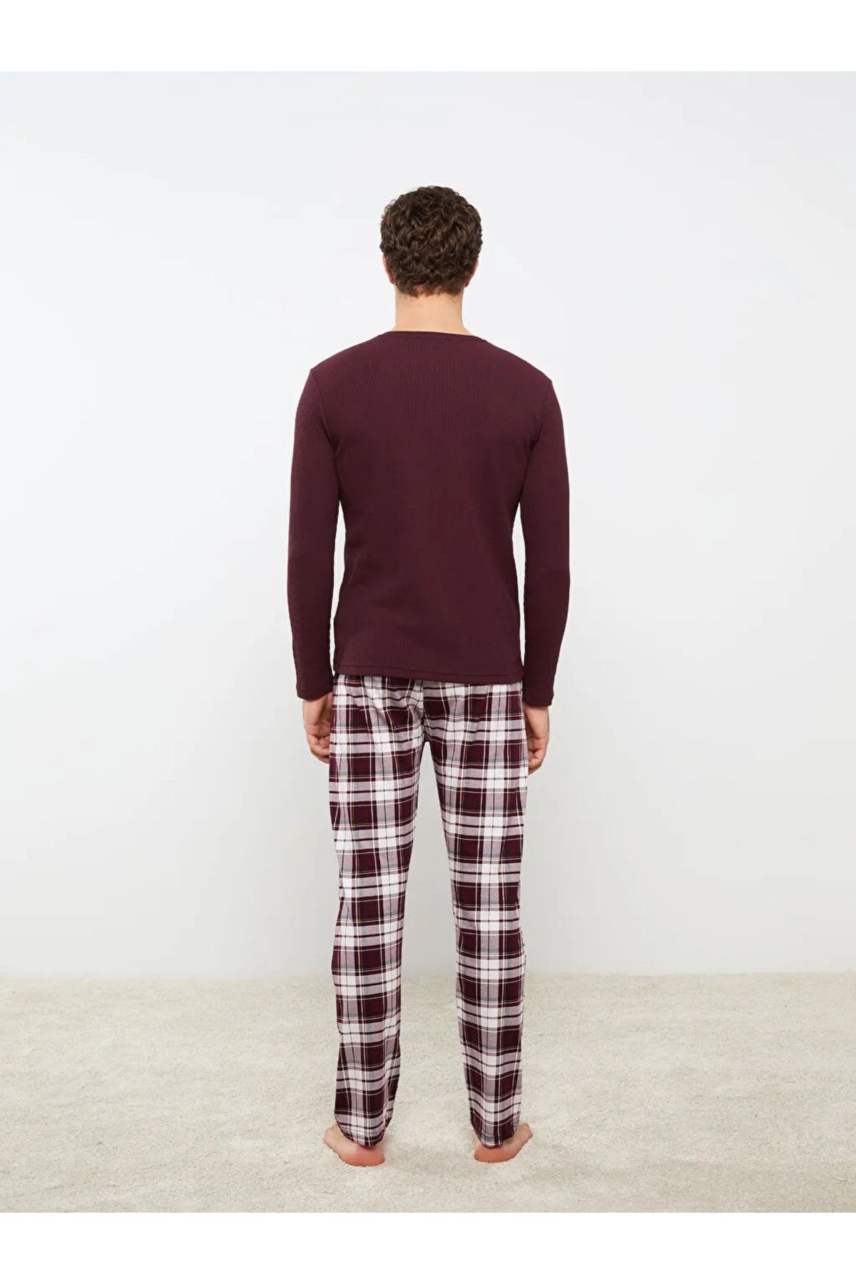 Ekose Erkek Pijama Takımı