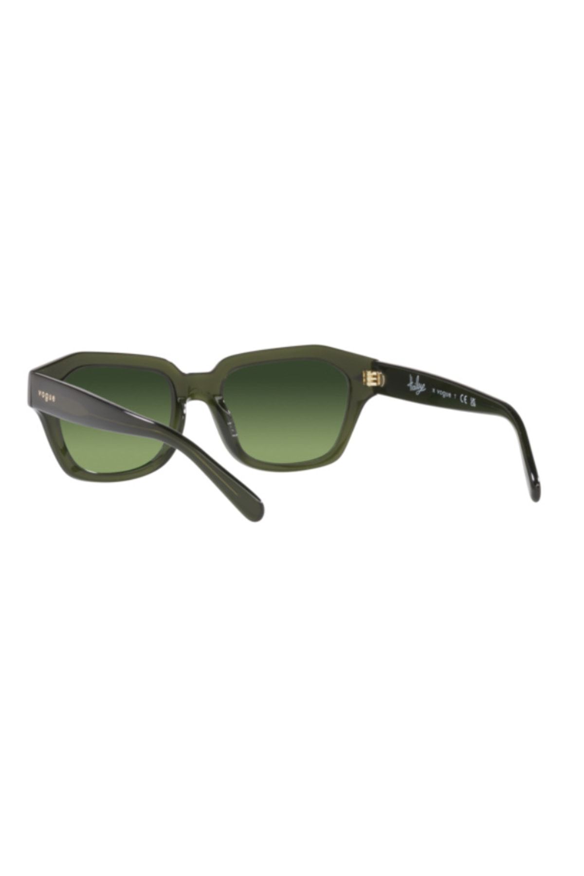 عینک آفتابی سبز زنانه Hailey Series 5444-s 30032a 52-18 135 Vogue