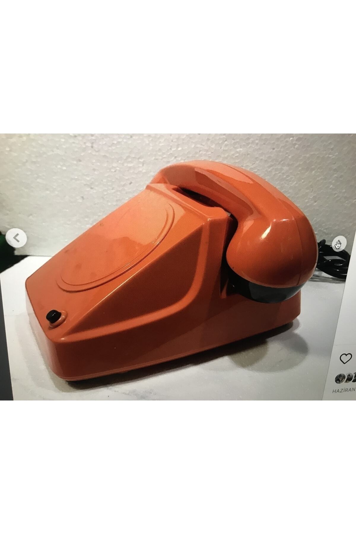 Turuncu Renk Masaüstü Telefon 4