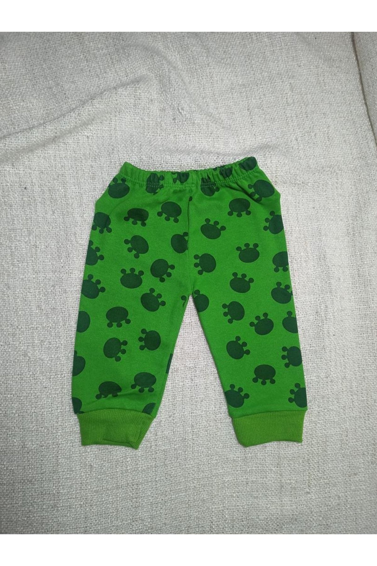 Bebek-çocuk & Kapişonlu Hırkalı & Desenli & Unisex Mevsimlik Üçlü Zıbın Takımı Pamuklu