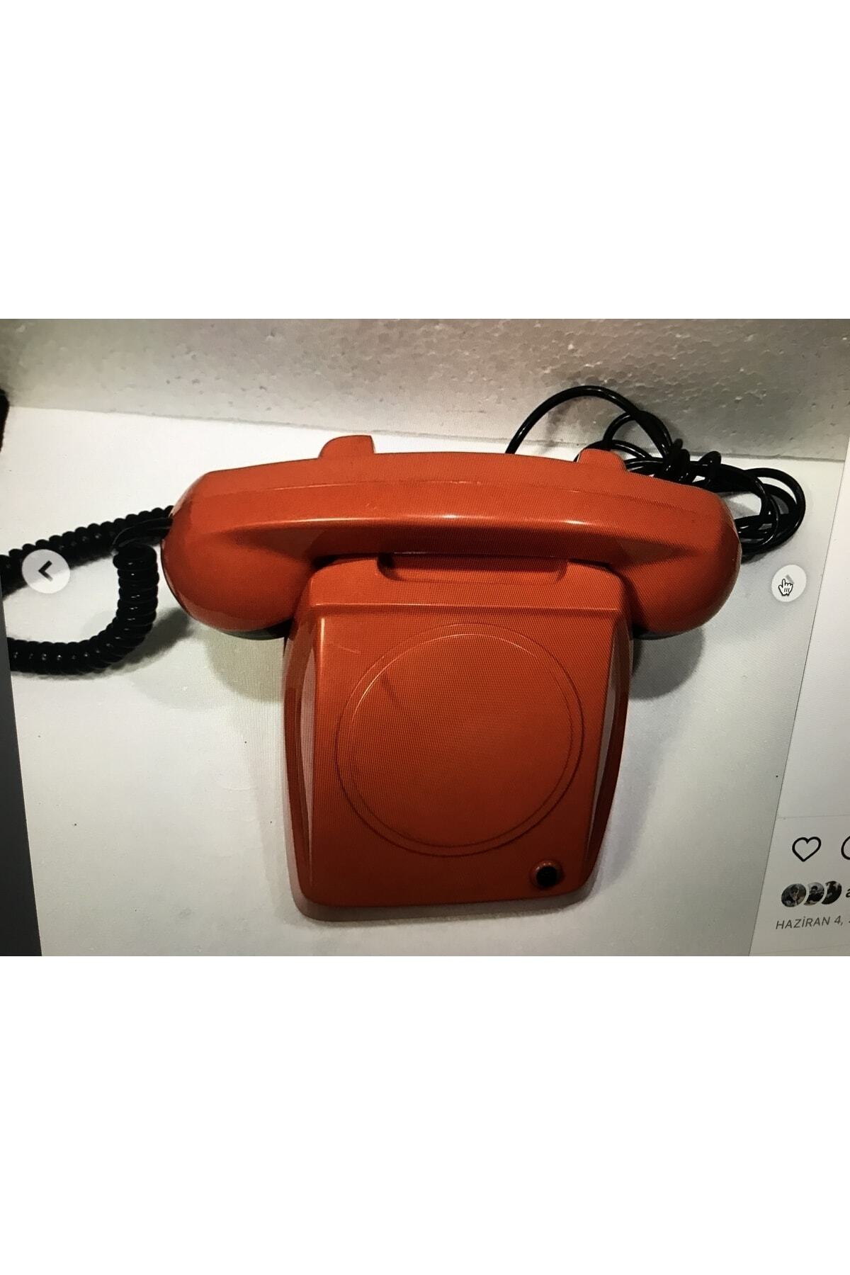 Turuncu Renk Masaüstü Telefon 2