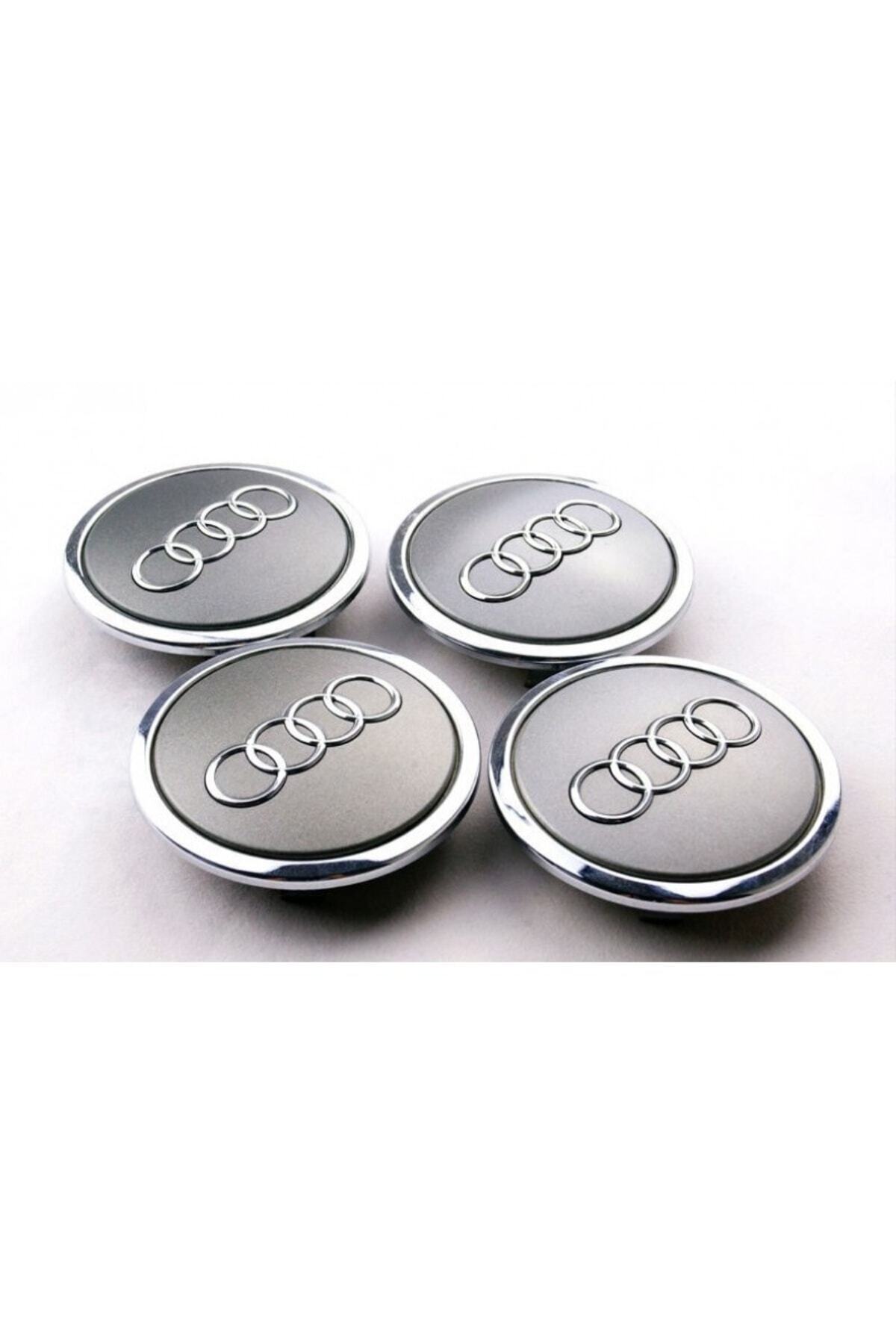 UFCAR Audi Jant Göbeği -4 Adet-dış Çapı 69mm/iç Çapı 55mm 1.sınıf Sekmanlı