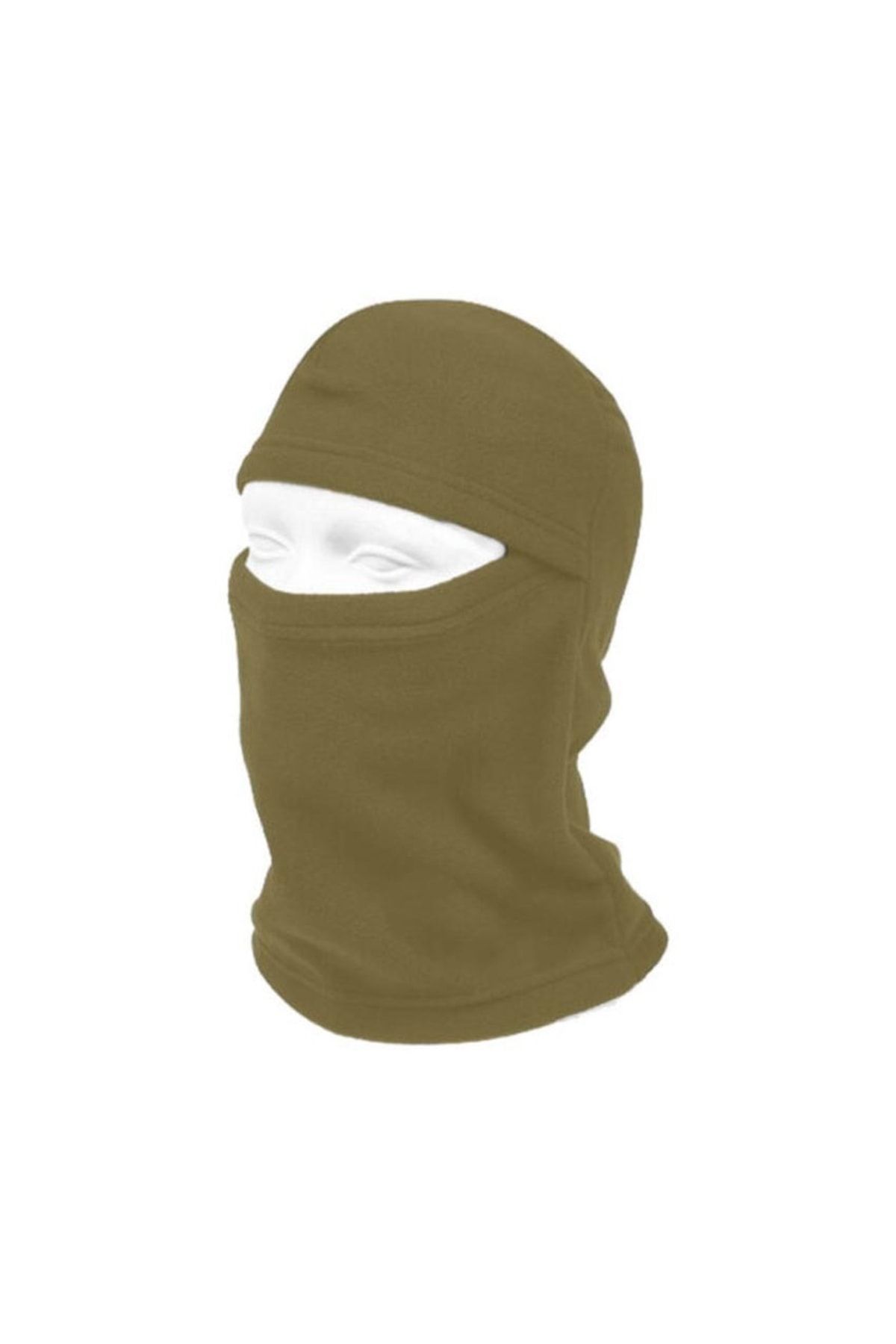 AskerVadisi-Polar Mask (face mask) Nano Khaki Color (2 Thread Polar) 2
