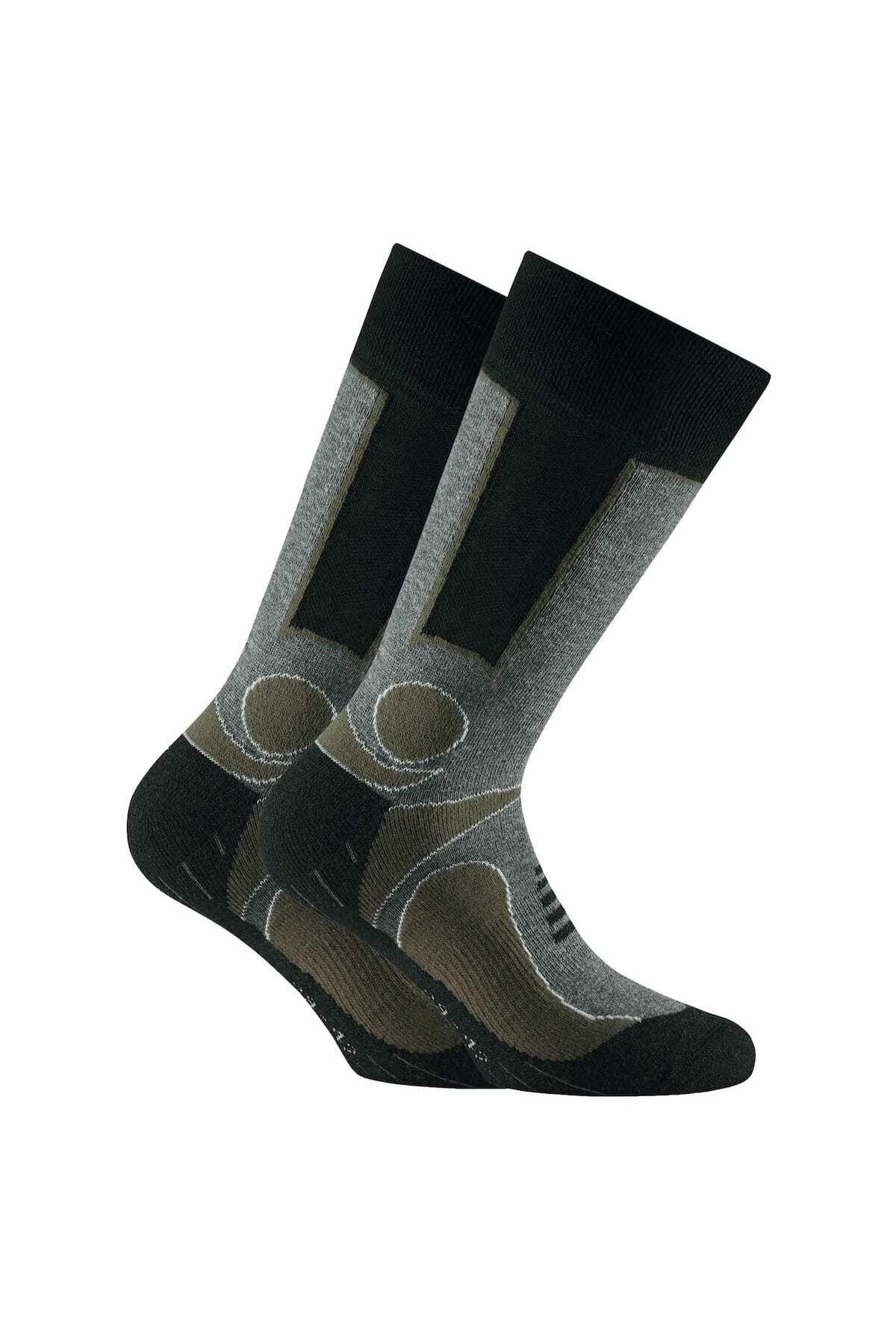 Rohner-Unisex Trekkingsocken, 2er Pack - Basic Outdoorsocken, Sportsocken 1