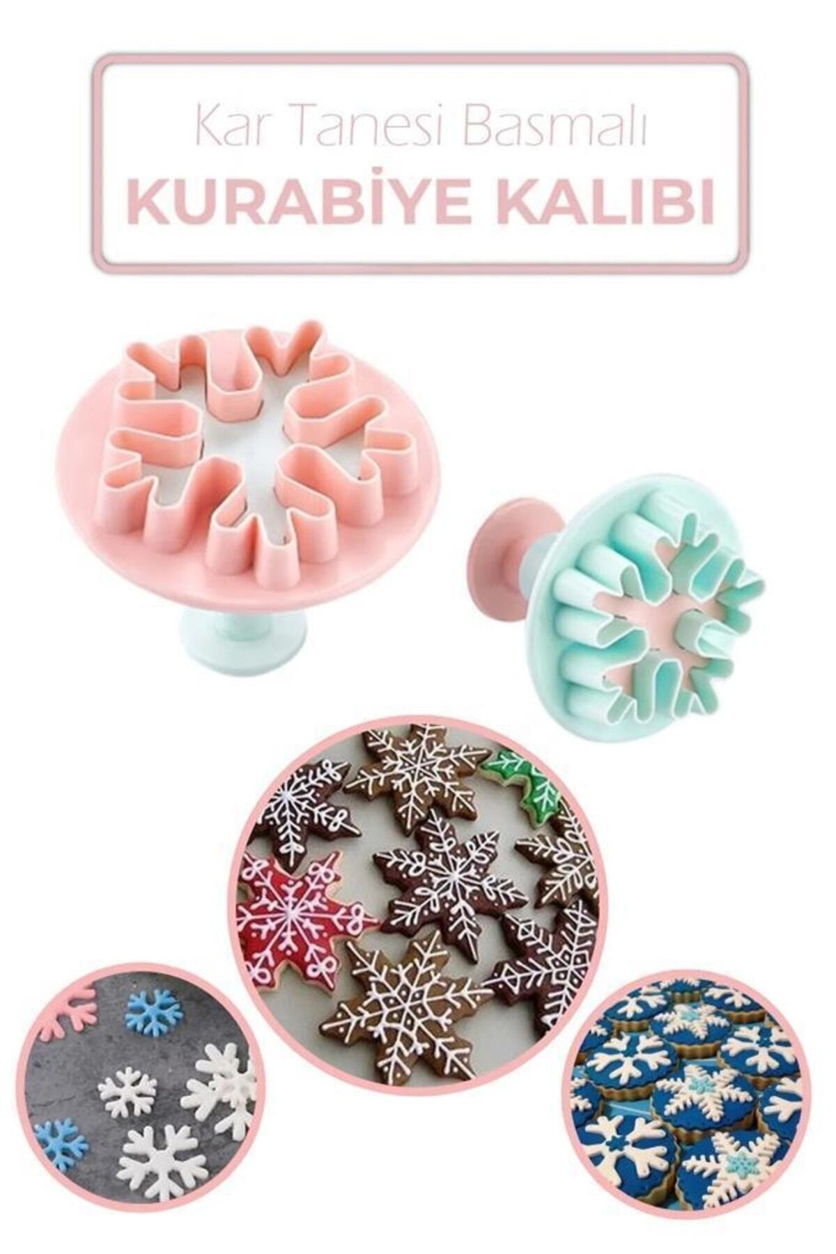 Snowflake Sugar Pulp Cutter 2pcs