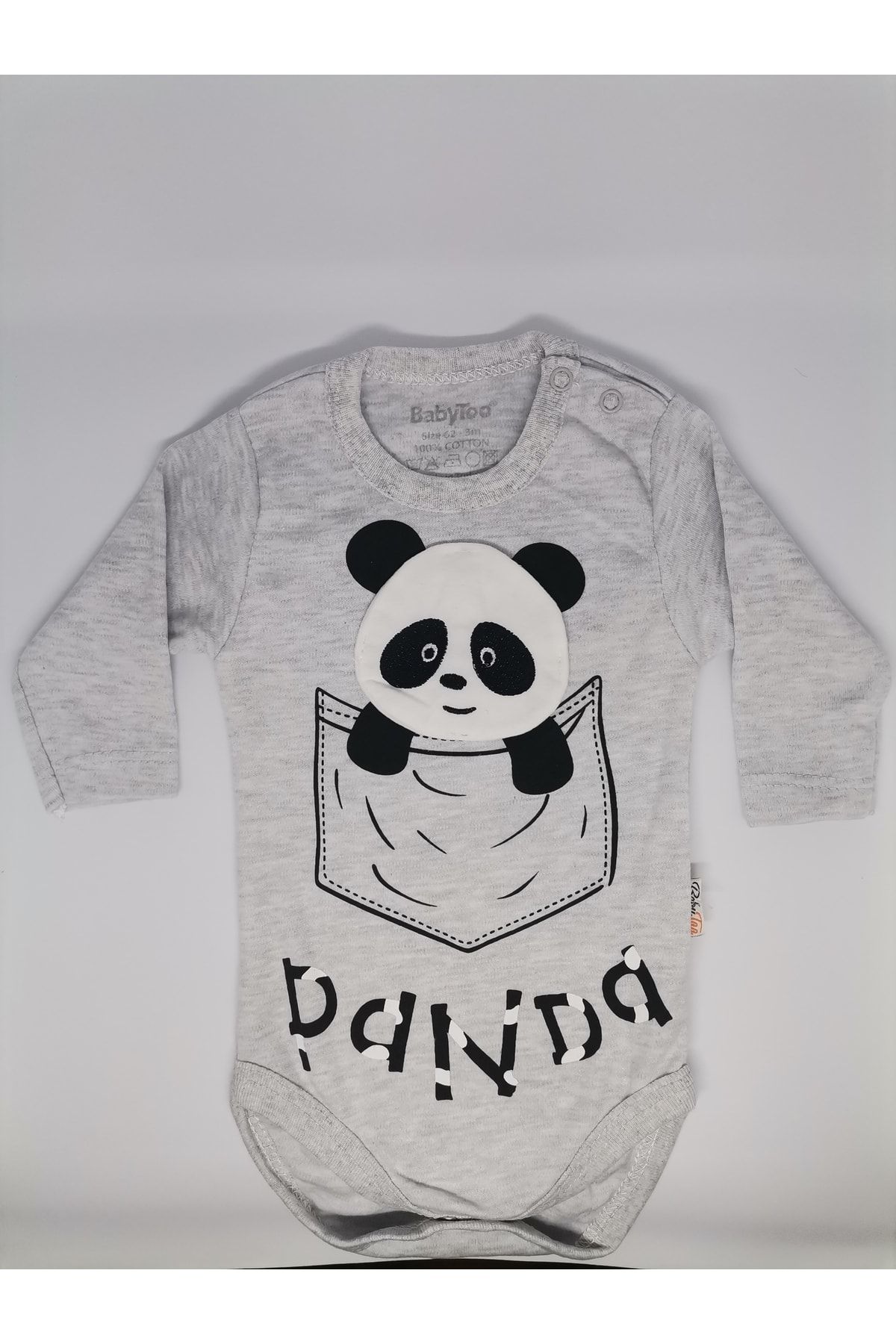 Panda Desenli Bebek Zıbını