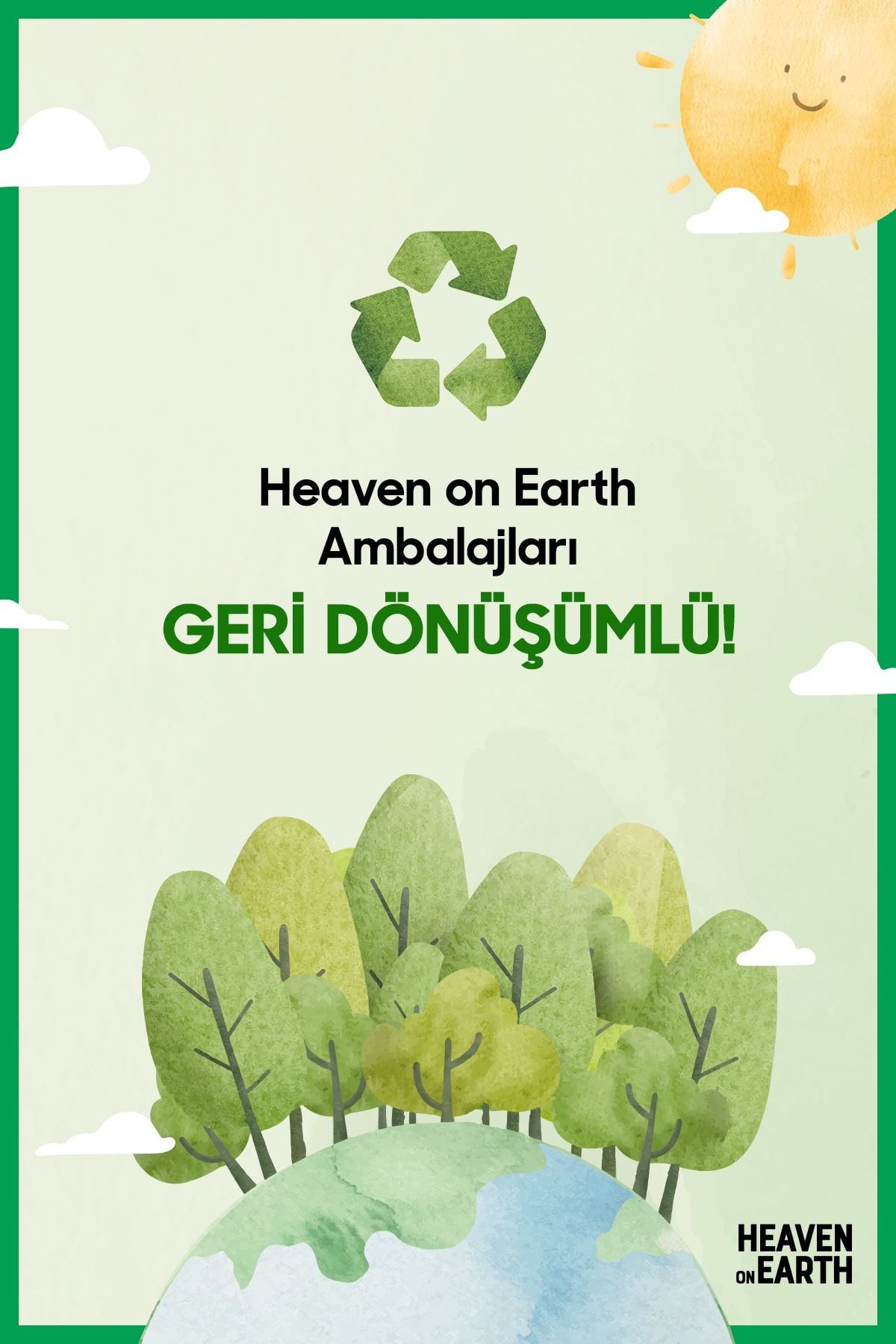 Heaven on Earth Pişik Kremi, Masaj Yağı, Bebek Ve Çocuk Şampuan %100 Doğal Organik Vegan Içerikli Bebek Keyif Seti . QR10875