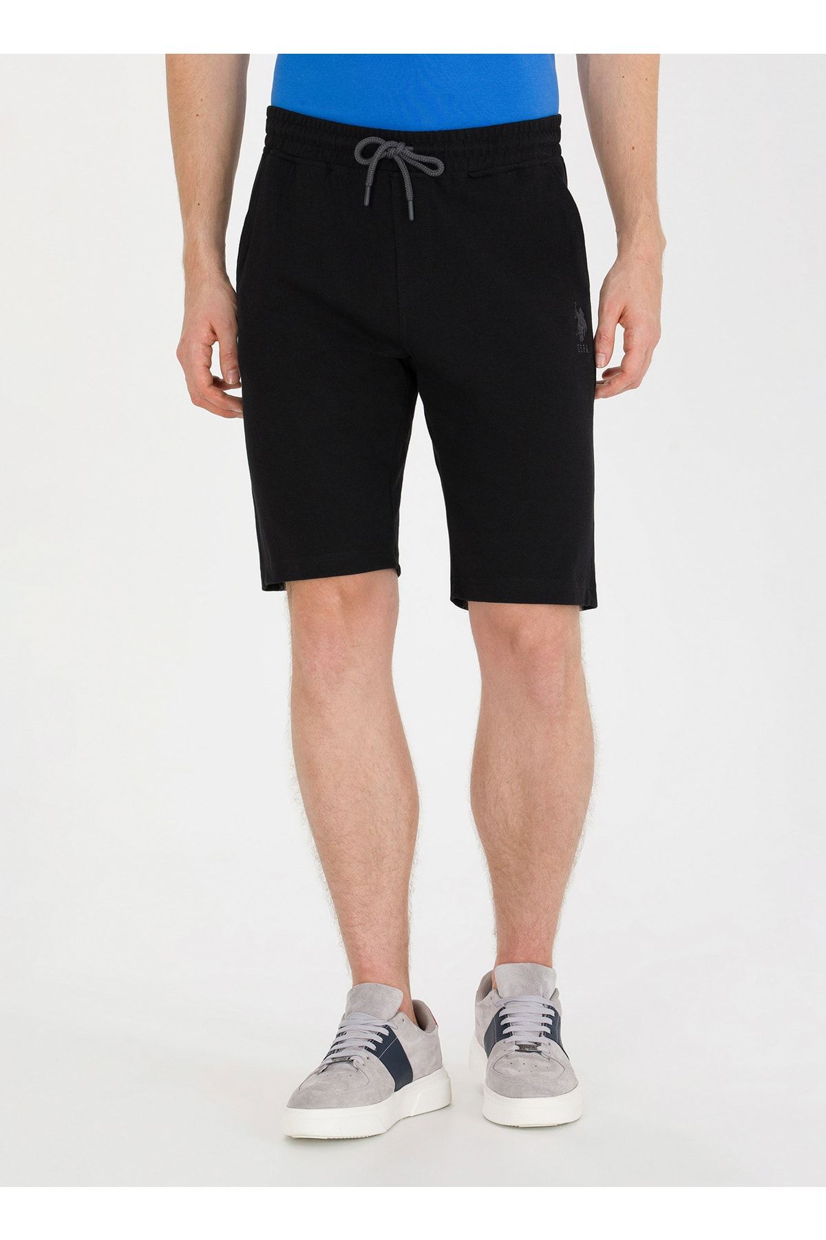 U.S. Polo Assn. Sweat Shorts Xs Black Trendyol