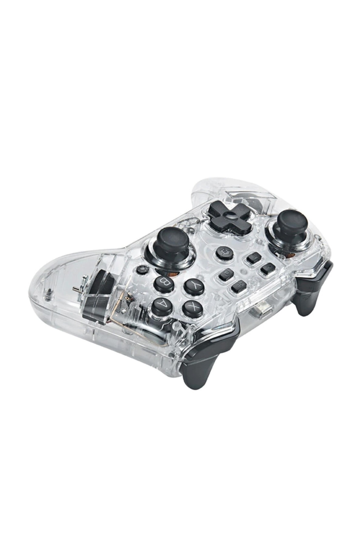 T23 Max Nintendo Switch Pro Controller Kablosuz Ekstra Tuşlu Şeffaf 4