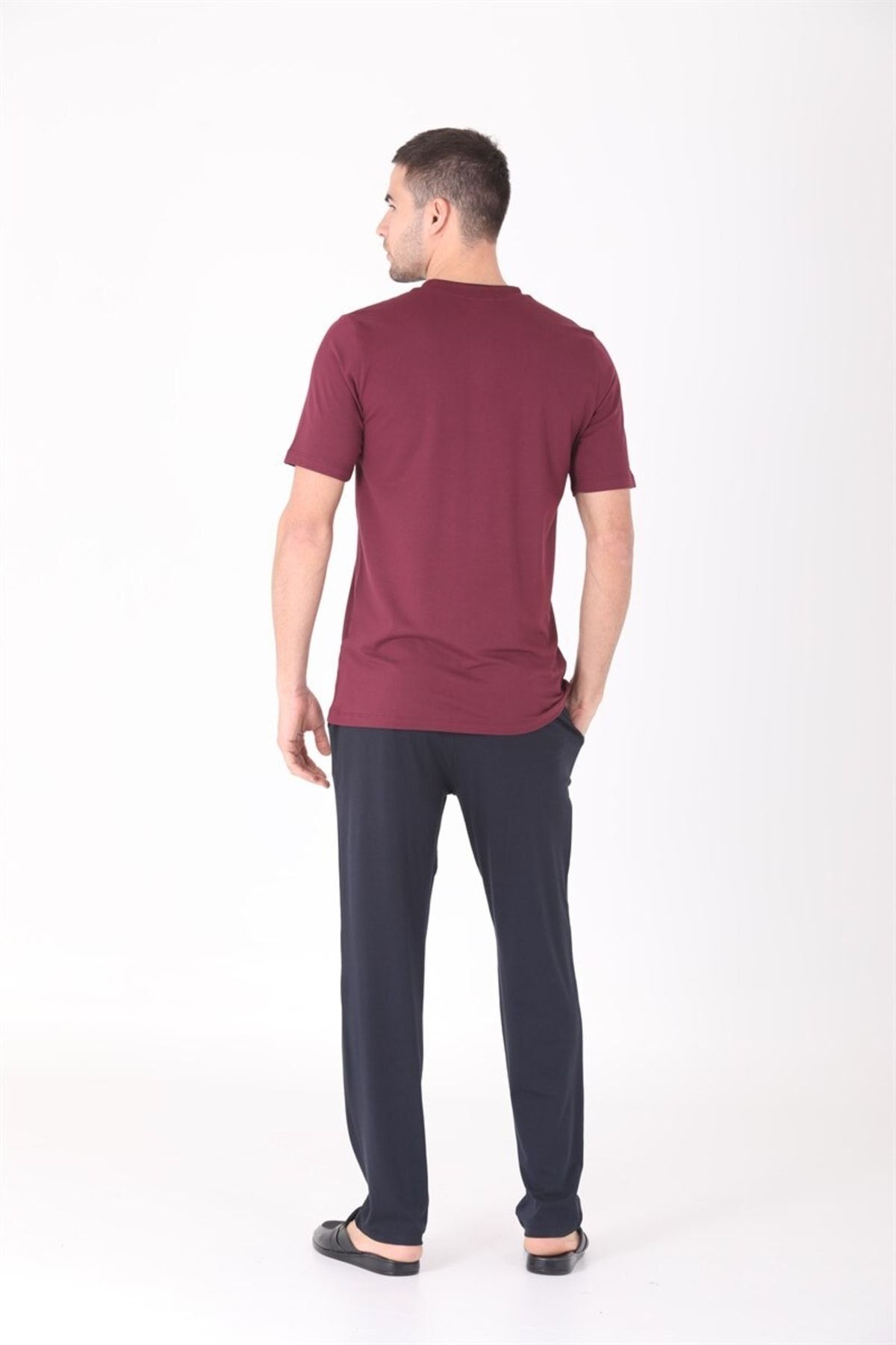ست پیژامه مردانه پنج KNITTY اورجینال D'S Damat