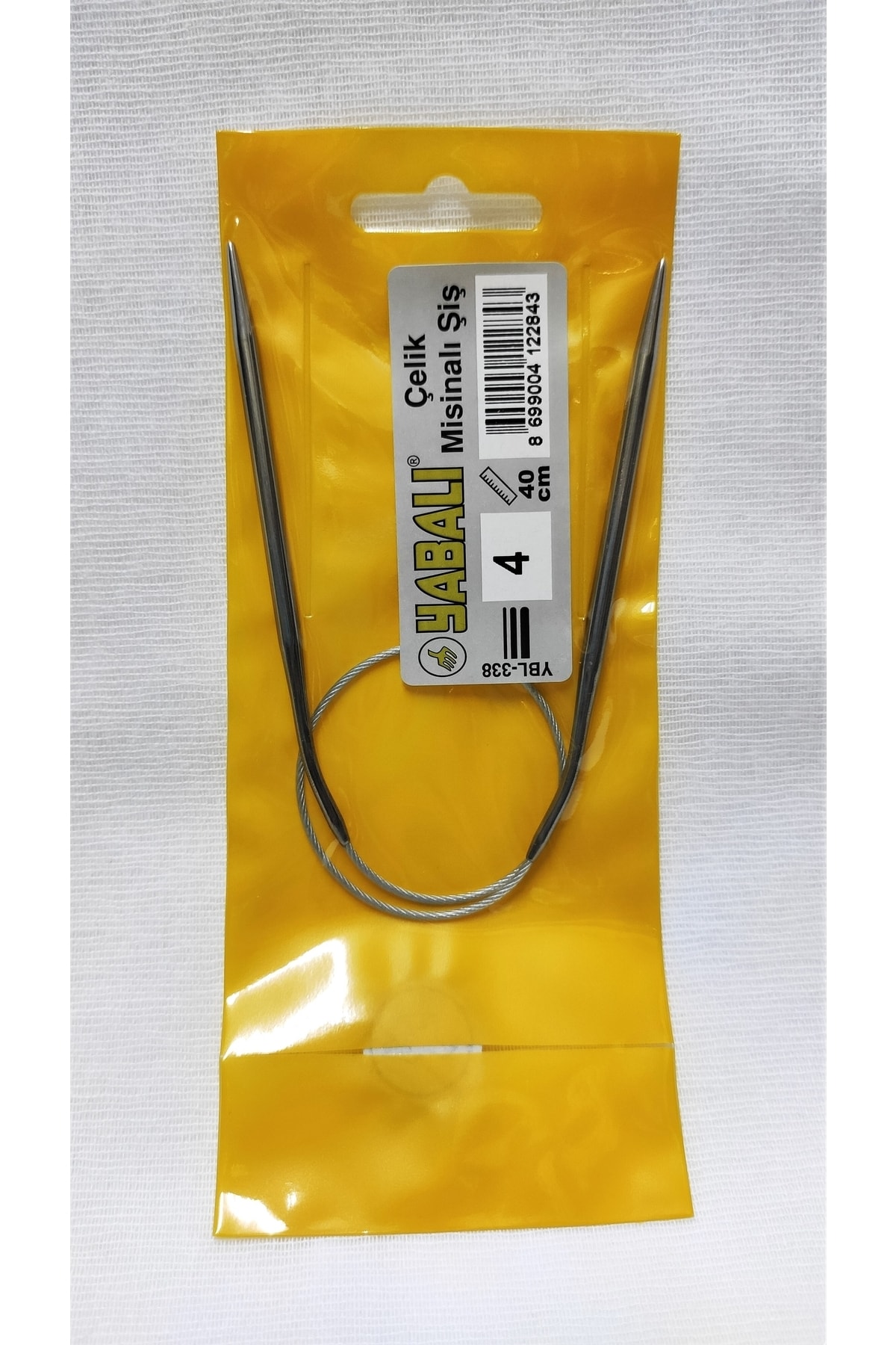 Pale End-to-End 40 Cm (Mix 20CM) Steel Mixed No:4 Titanium Mesh Skewer