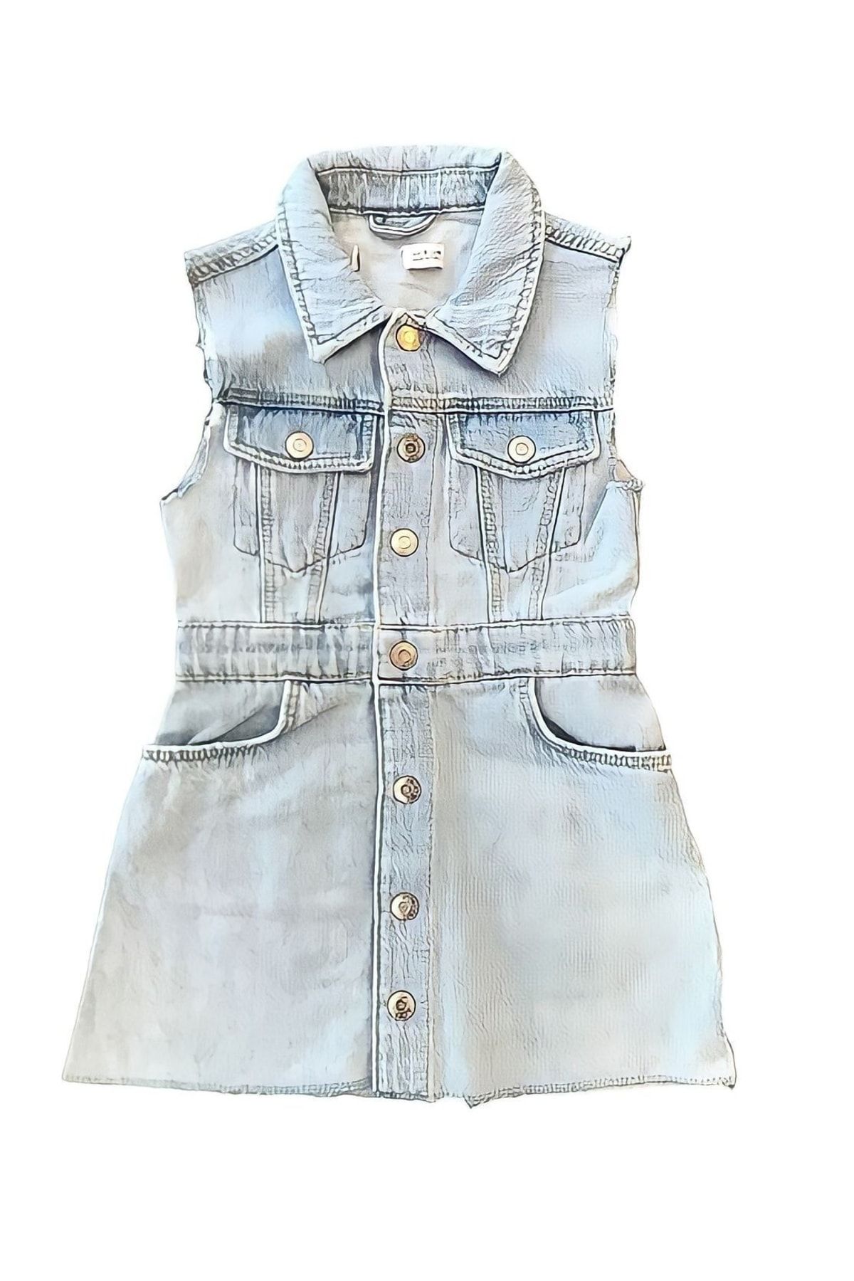 Denim dungaree dress kids new arrivals