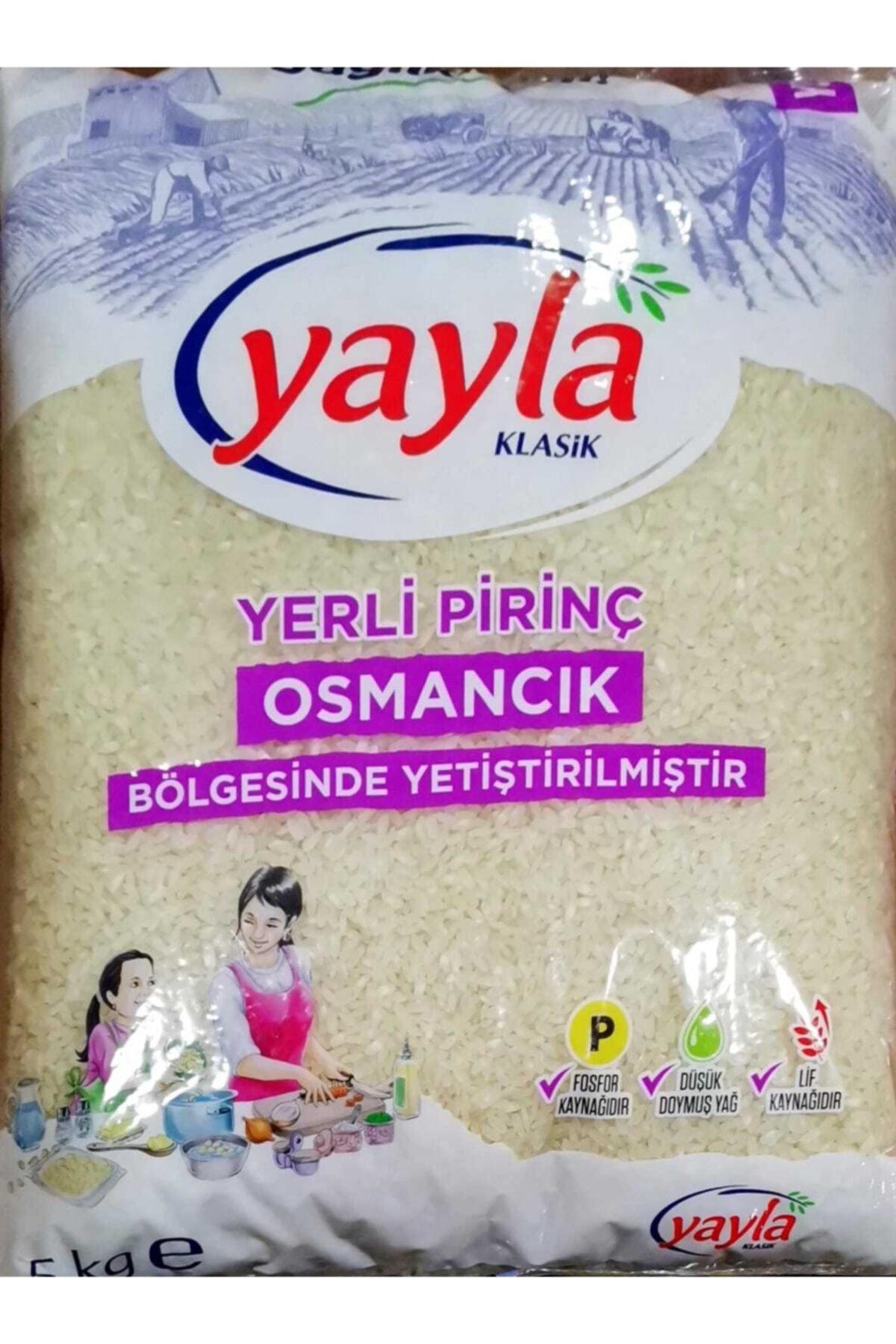 Yayla Klasik Osmancık Pirinç