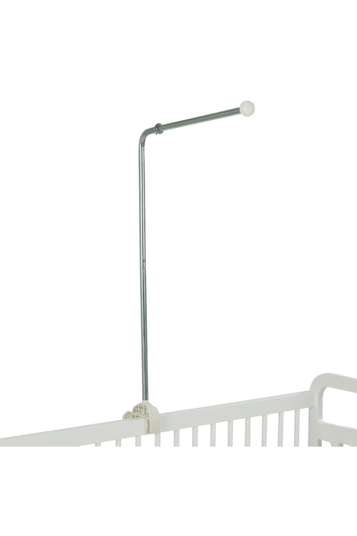 G&G baby Güpür Dantelli Beşik Cibinliği Ve Metal Cibinlik Askısı Pudra Pembe fotoğrafı 2 (önizleme)