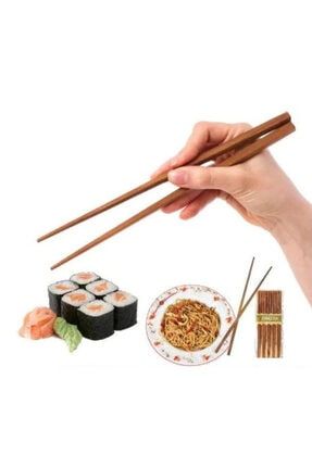 Çin Yemek Sushi Çubukları 10 Çift 4417740