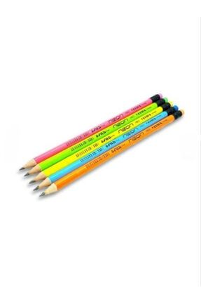 Neon Renkler Silgili Kurşun Kalem 5 Adet ALTLYRA124