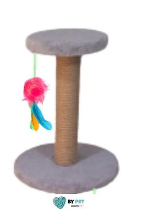 Yuvarlak Kedi Tırmalama Platformu Ve Oyun Alanı yuvarlak-2-litırmalama
