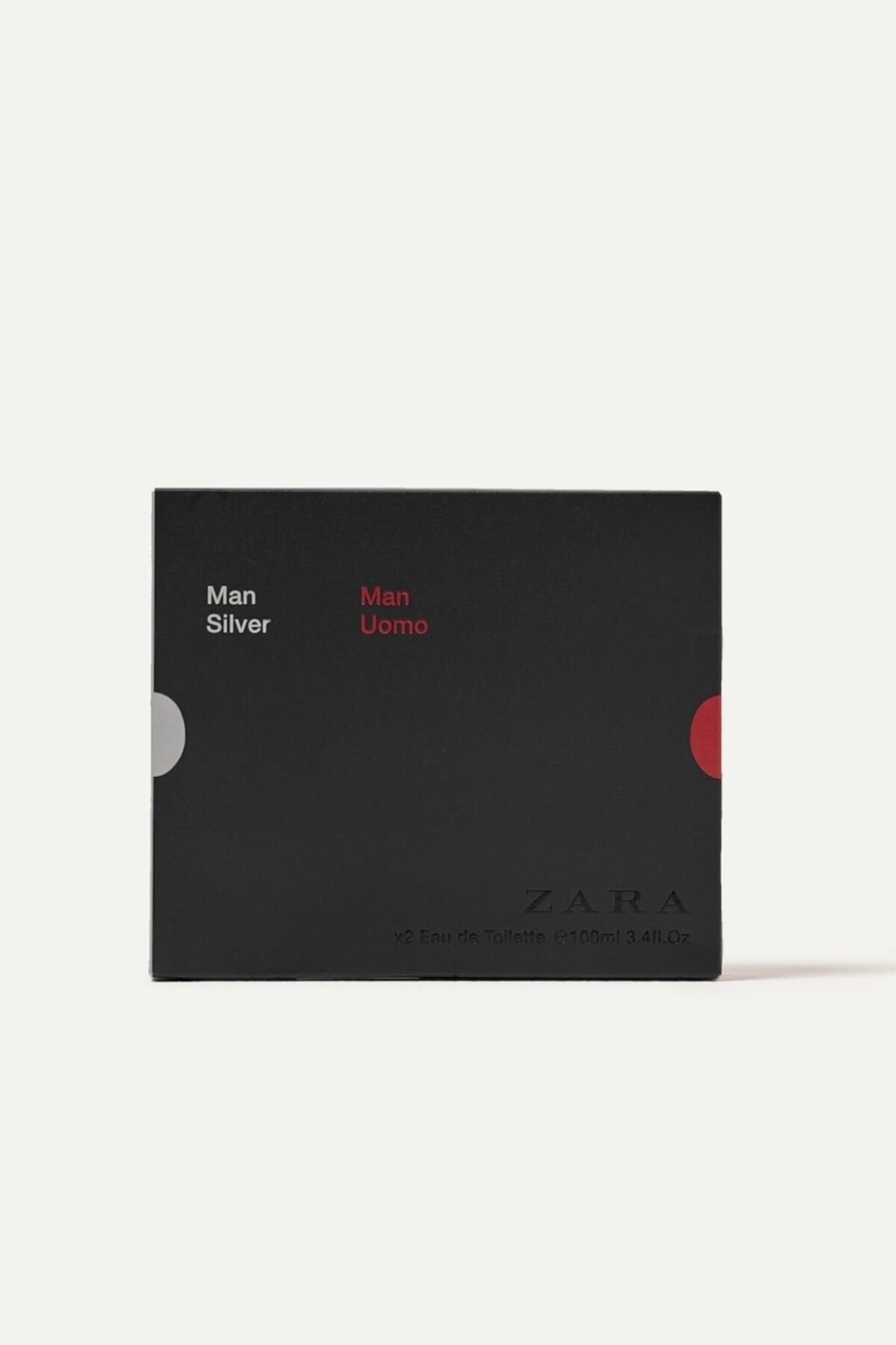 MAN SILVER 100 ML + MAN UOMO 100 ML - Colored leather | ZARA United States