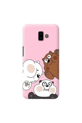 Samsung Galaxy J6 Plus Panda Tasarımlı Telefon Kılıfı Y-pnd008 rengeyik000477227