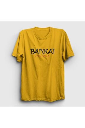 Unisex Sarı Bankai Anime Bleach T-shirt 126990tt