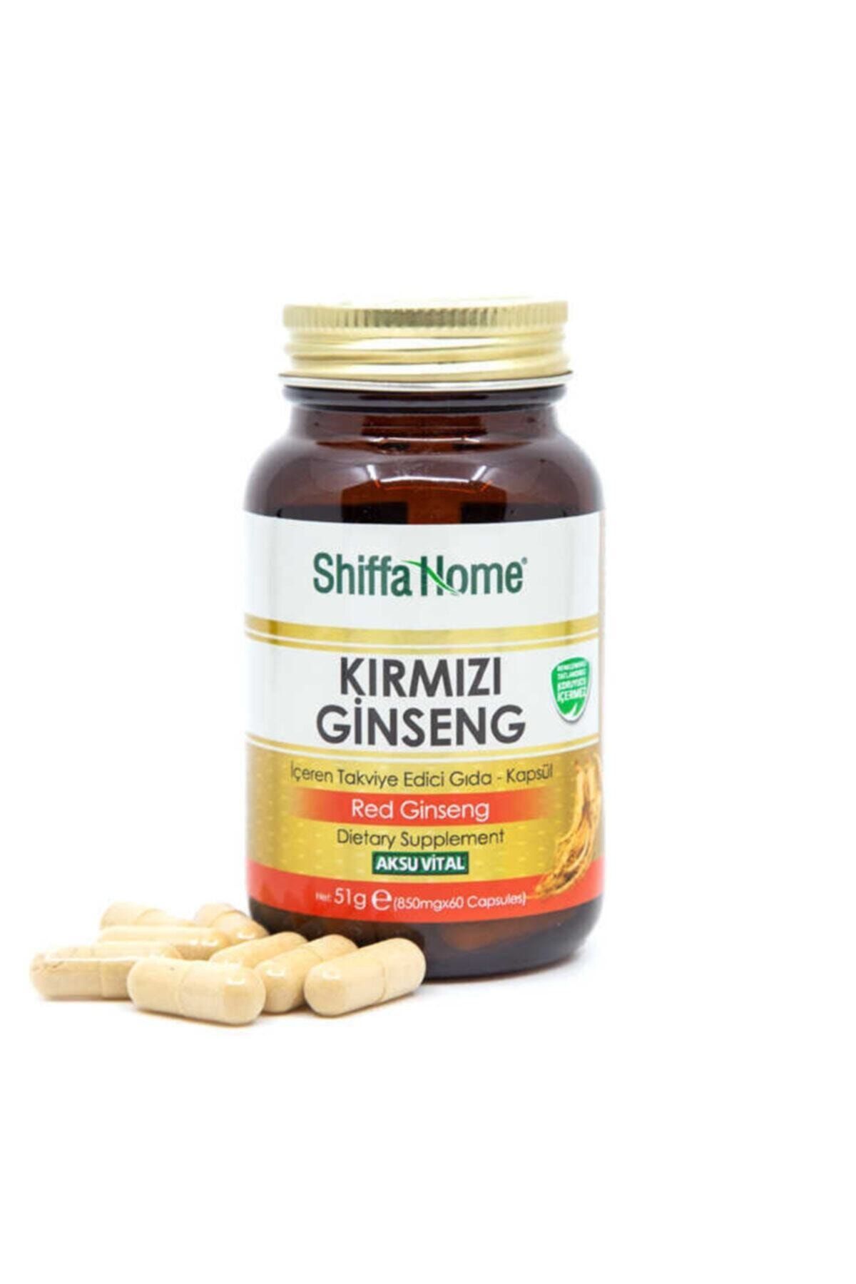 shiffa home kirmizi ginseng kapsul 60