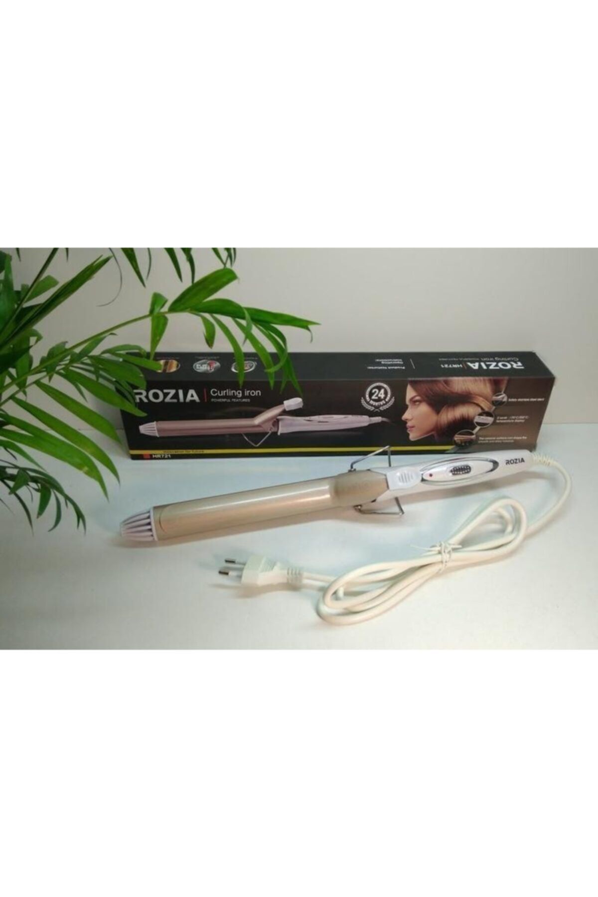 ROZIA Roz a Curling Iron Fonksiyonel Sa D zle tirici Ve