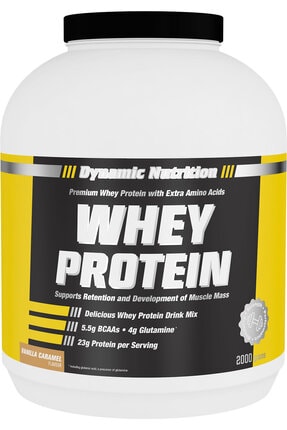 Whey Protein Tozu 2000 gr (vanilya % Karamel Aromalı) 040247000418