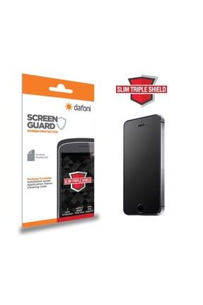 iPhone SE / 5 / 5S Slim Triple Shield Mat Ekran Koruyucu 85889