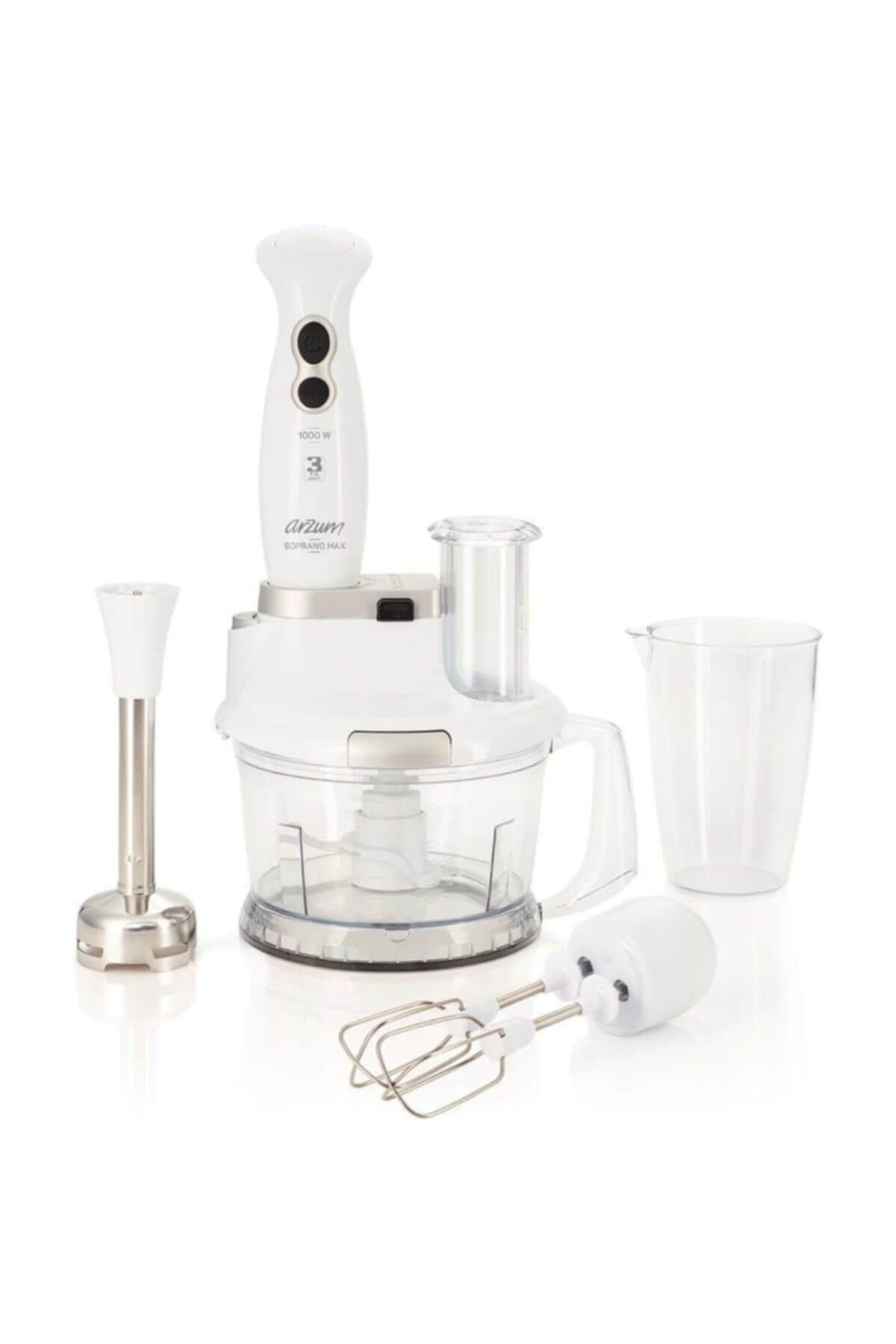 Arzum-Ar1004 Soprano Max Multi White 1000 W Blender Set 1