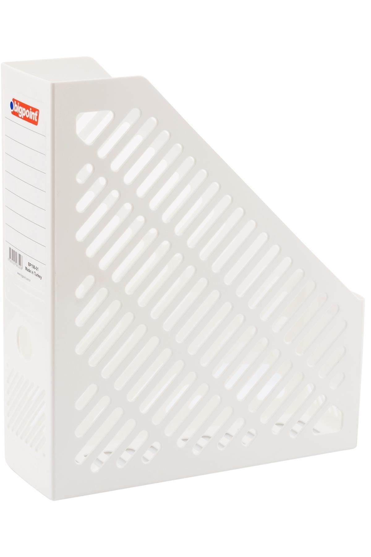 Bigpoint Plastik Kutu Klasör Beyaz