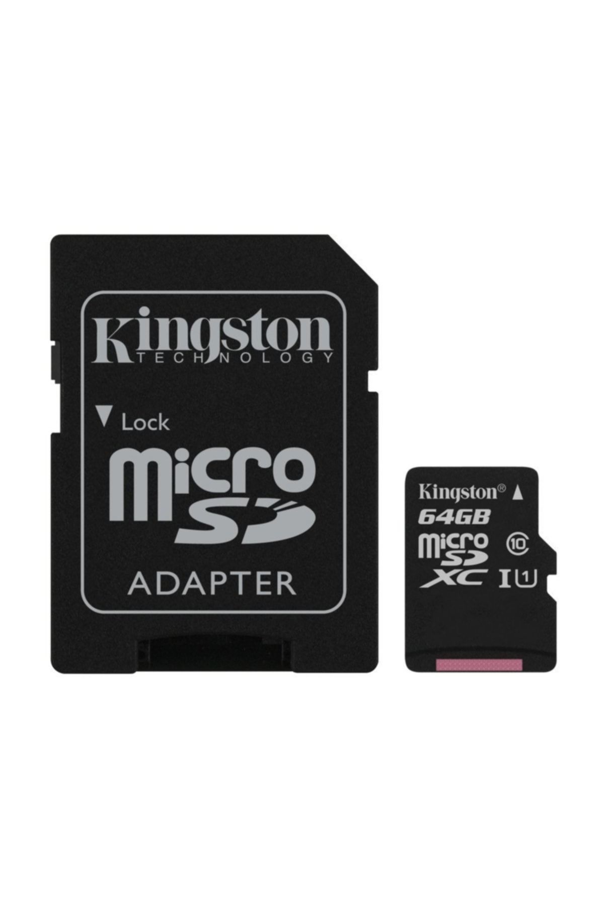 Kingston-64Gb Micro Sd C10 Memory Card - 80Mb/S Sdcs 2