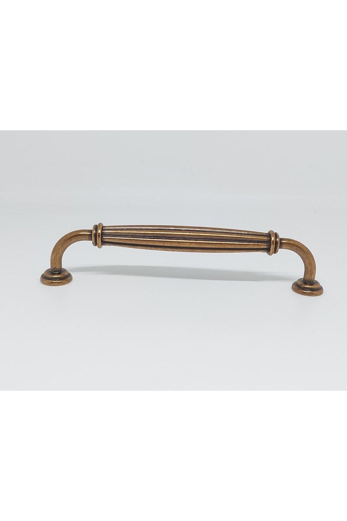 İNTERİO Kardelen Kulp Antik Bakır Iki Vida Arası 9.6 Cm