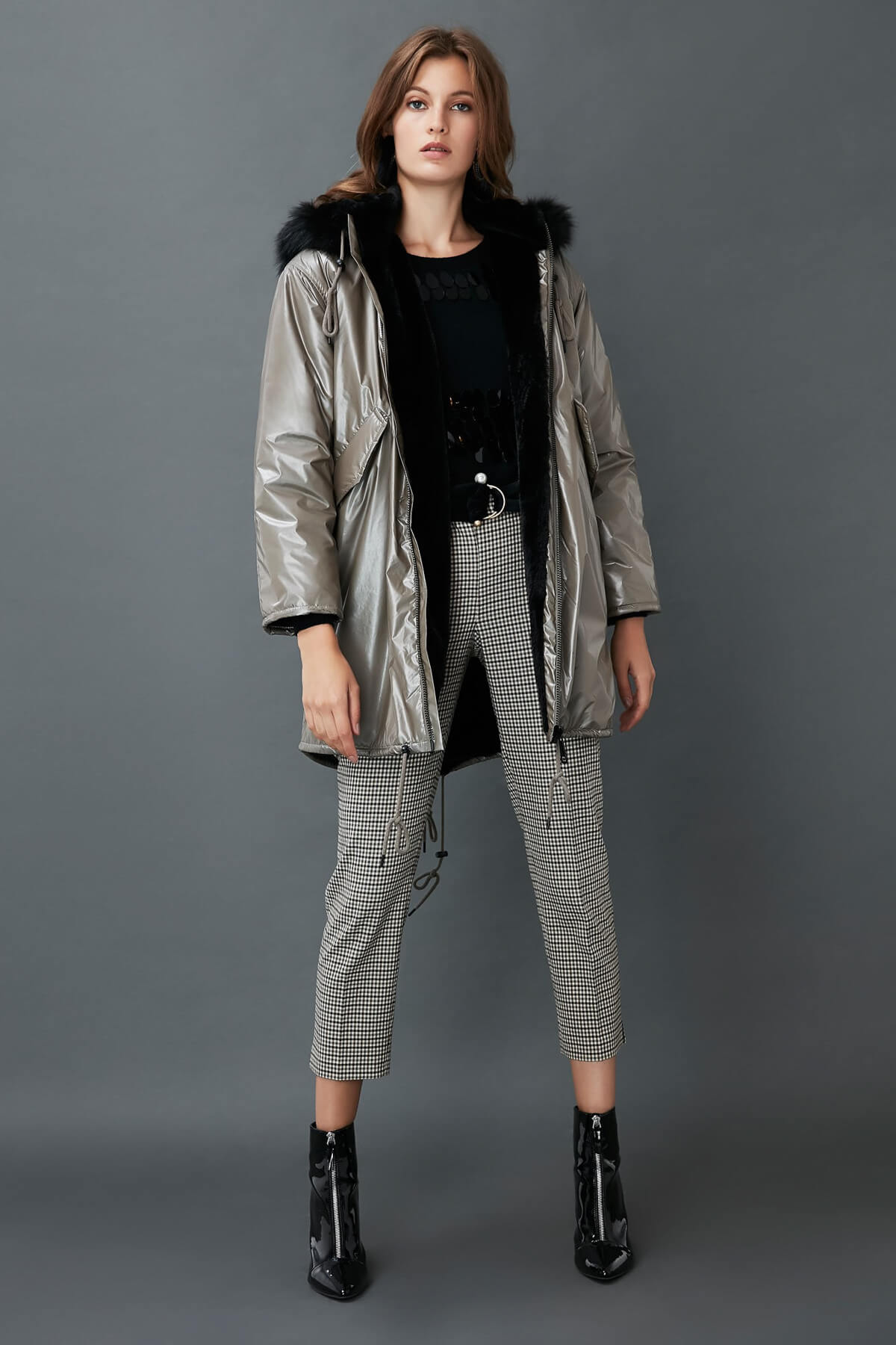 Ipekyol Kadin Altin Mont Iw6180012035 Fiyati Yorumlari Trendyol