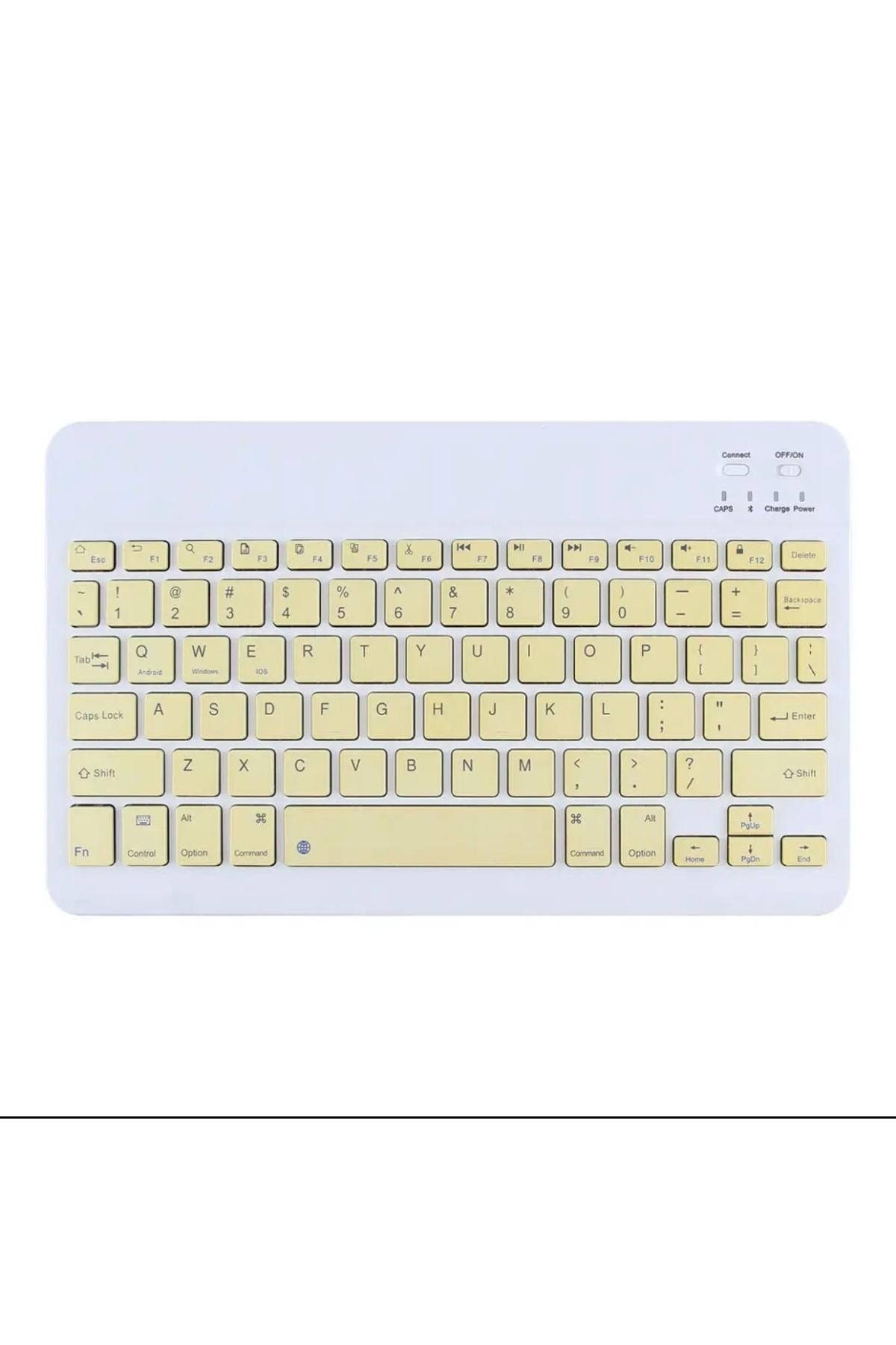 Ipad 10. Nesil 10.9 2022 Uyumlu Kablosuz Bluetooth Q Klavye A2696 A2757 A2777
