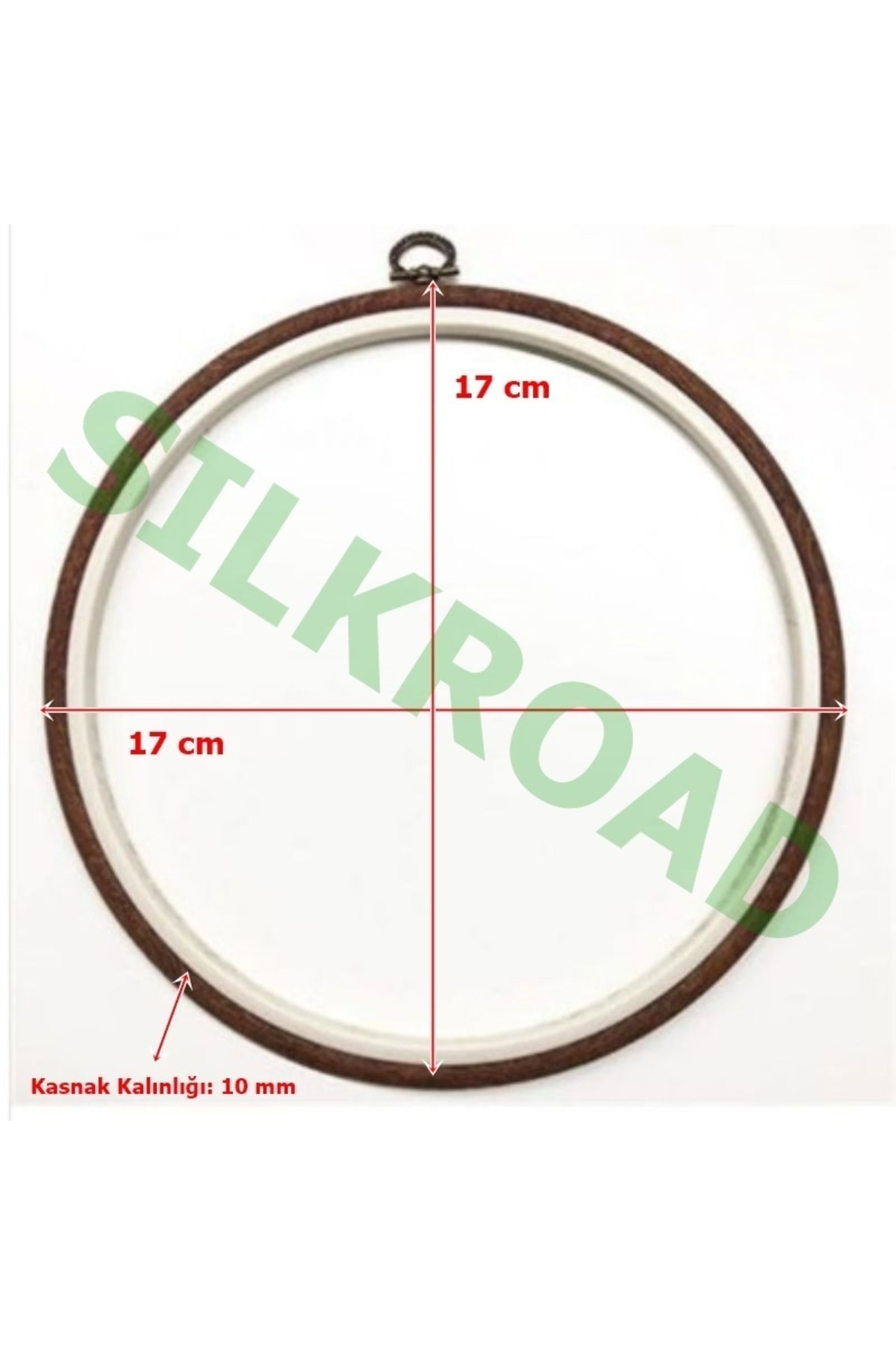 No:3 Round Plastic Panel Pulley - 17cm - 10mm
