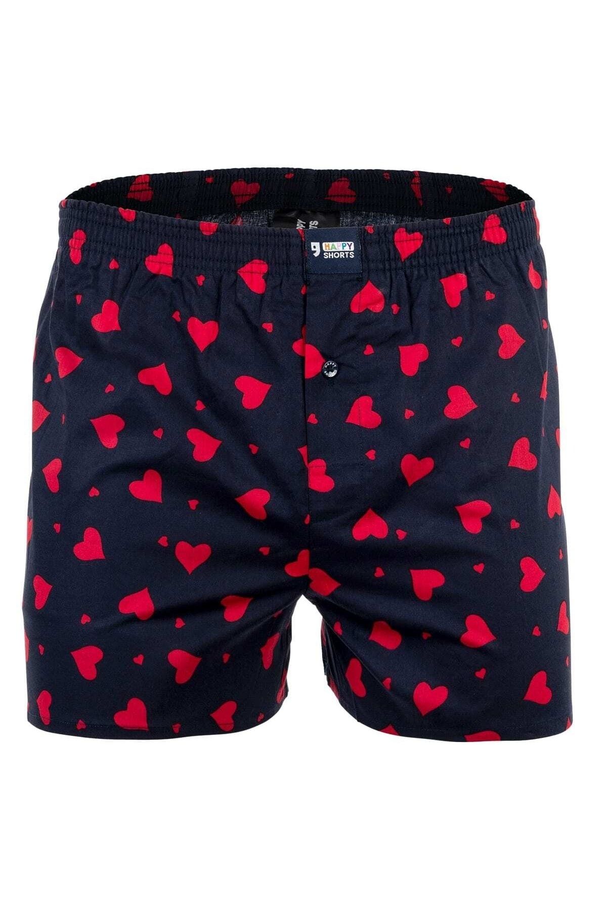 Happy Shorts Boxershorts Mehrfarbig Landschaft