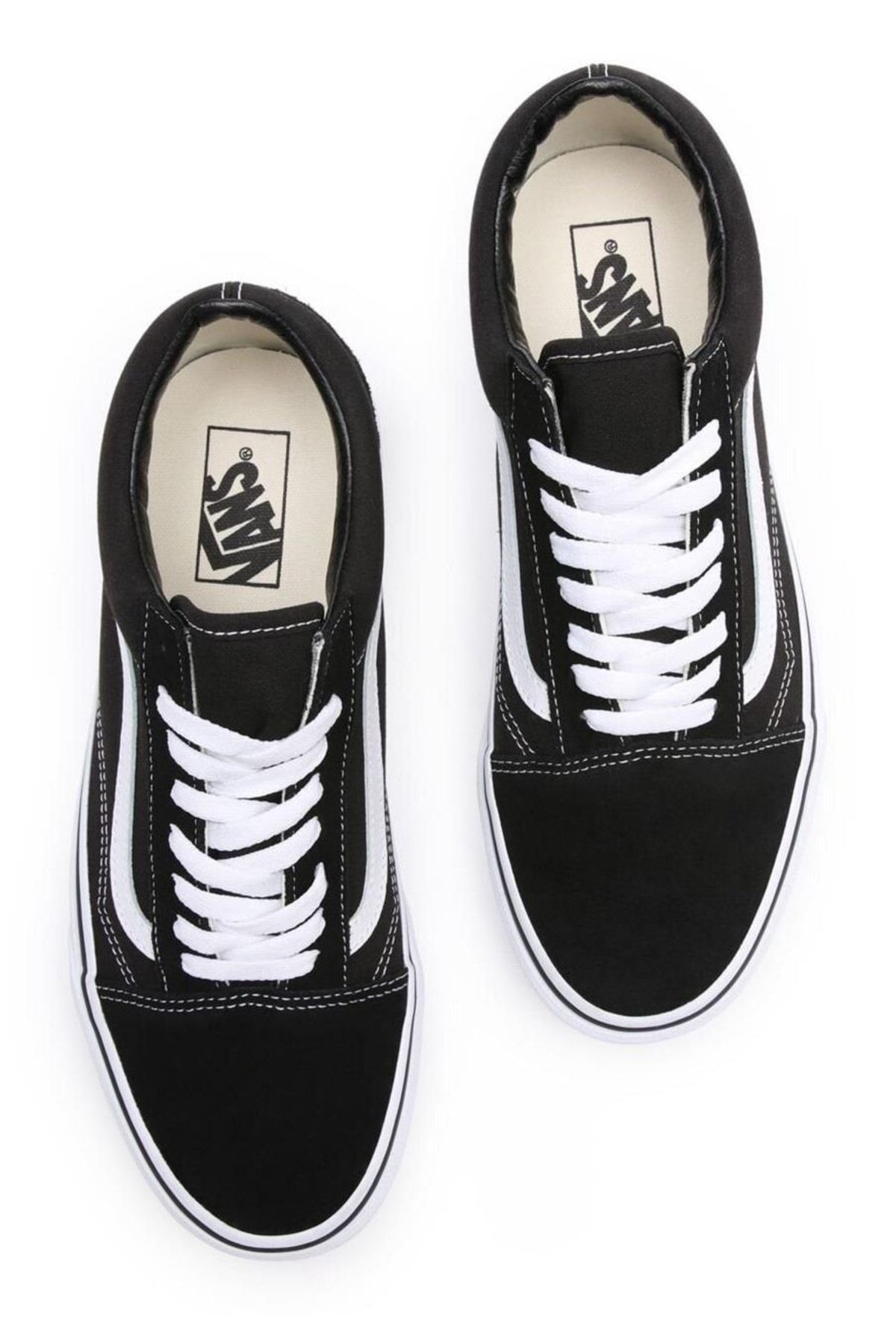 کفش های کلاسیک سفید مردانه و زنانه UA قدیمی SKOL VN000D3HY281 اورجینال Vans