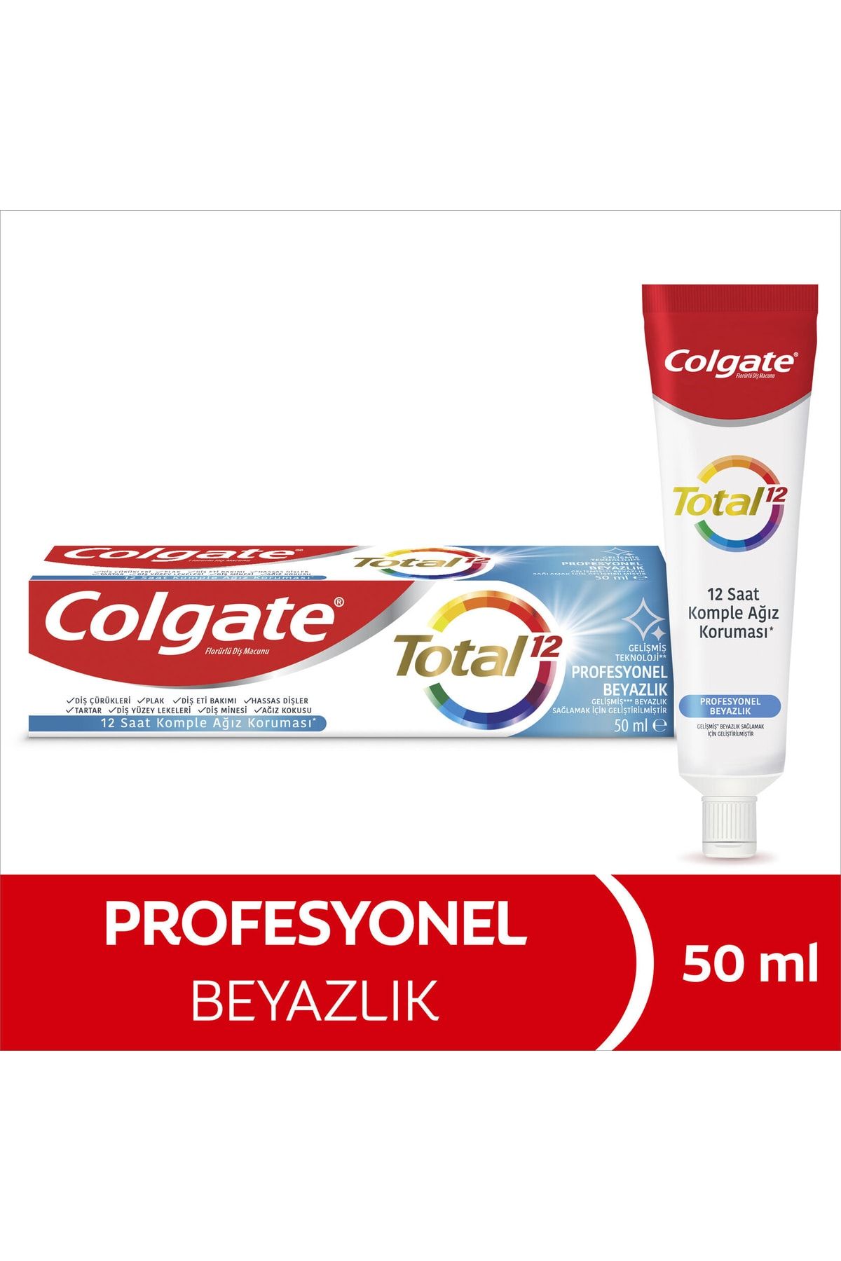 Colgate-Total Professional Whiteness Whitening Toothpaste 50 ml 2
