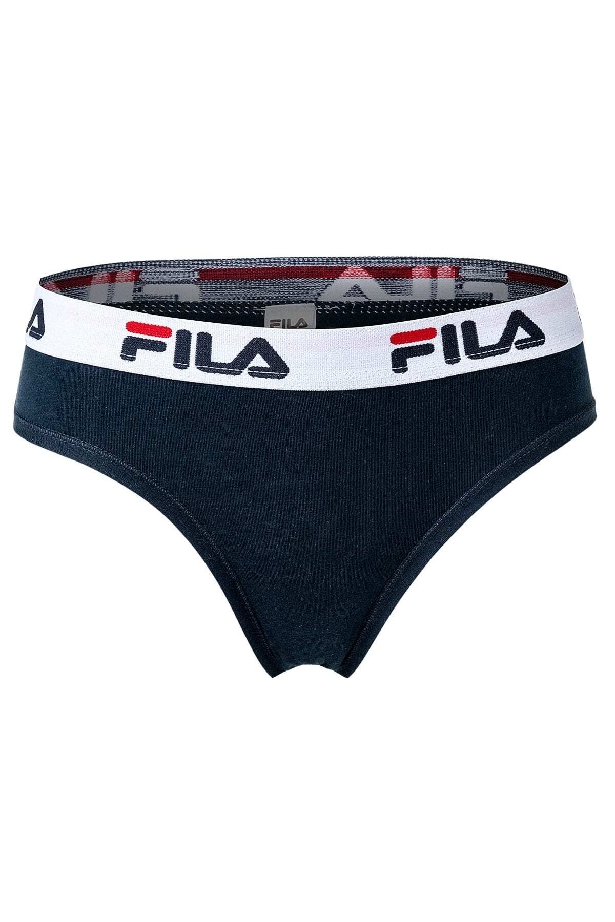 FILA-Damen Slip - 4er Pack Briefs, Logo-Bund, Cotton Stretch, einfarbig 6